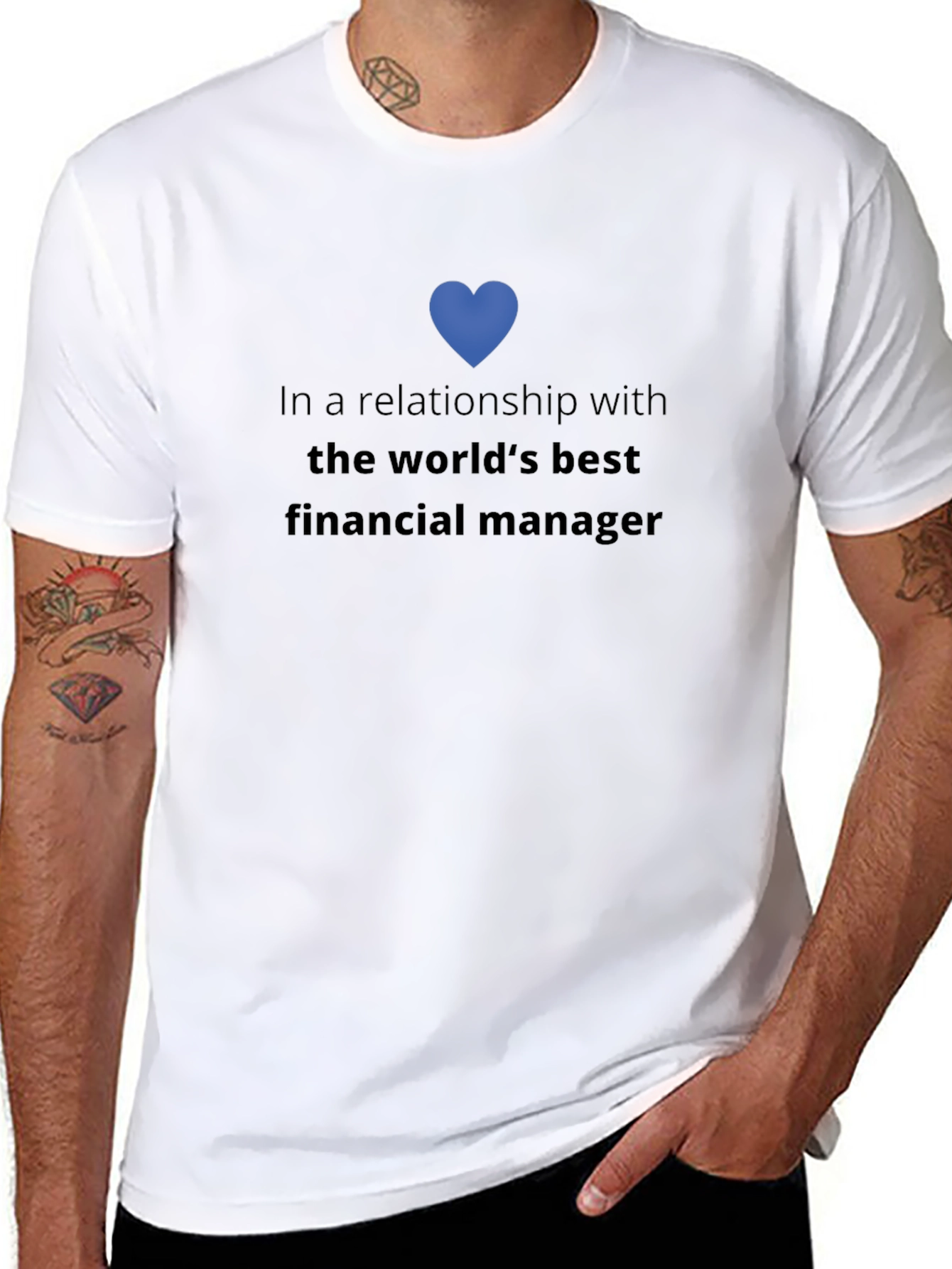 Relationship with the Worlds Best Financial Manager T-Shirt