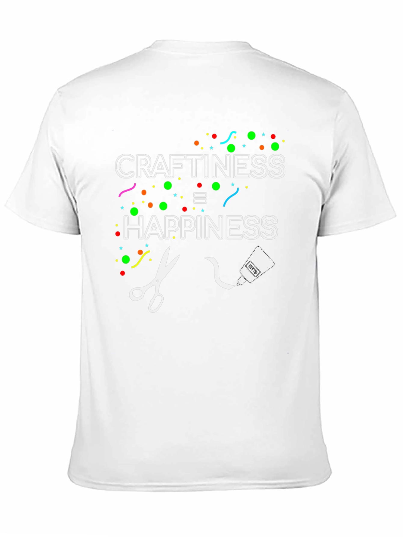 Craftiness = Happiness Graphic Tee