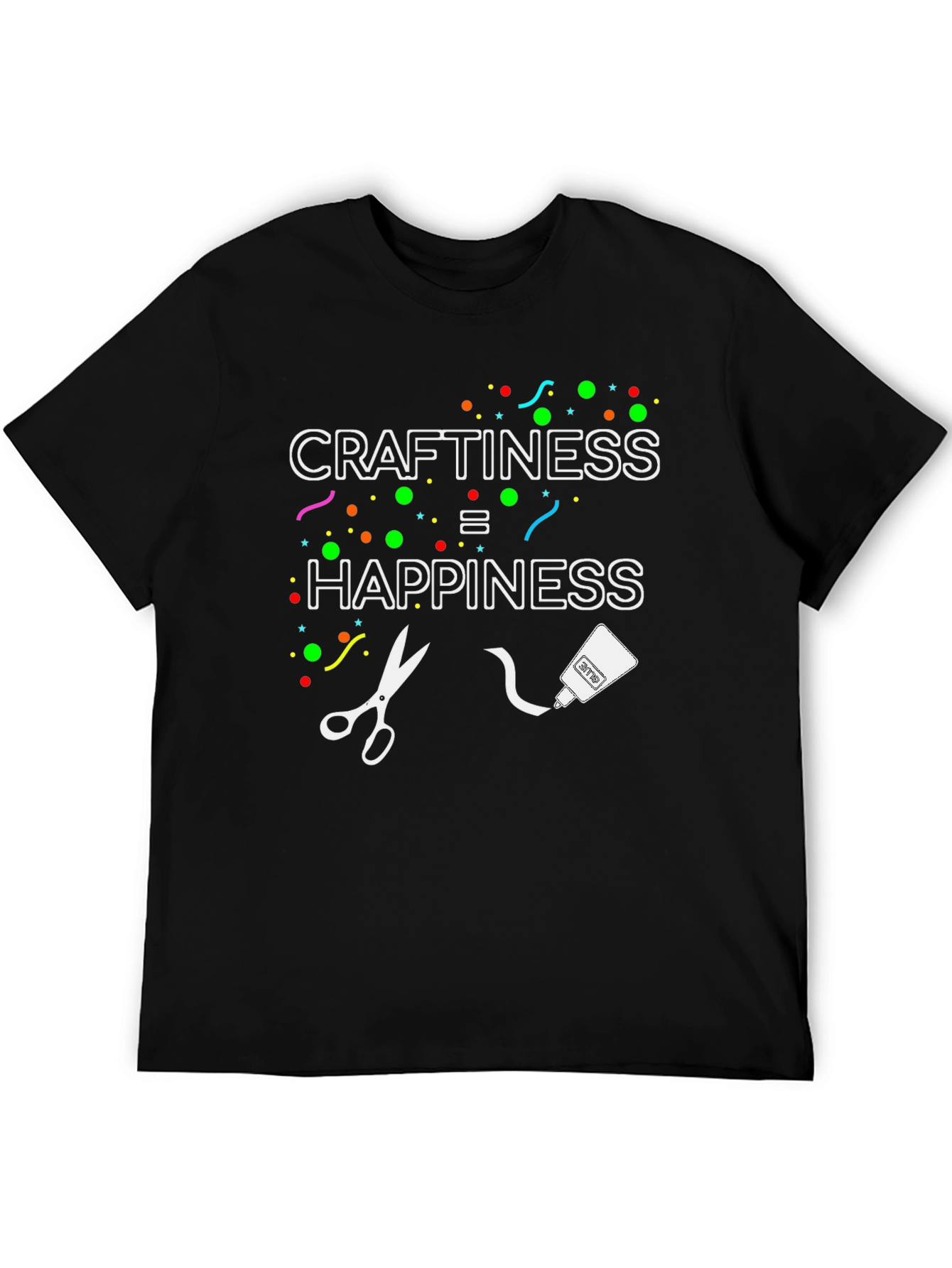 Craftiness = Happiness Graphic Tee