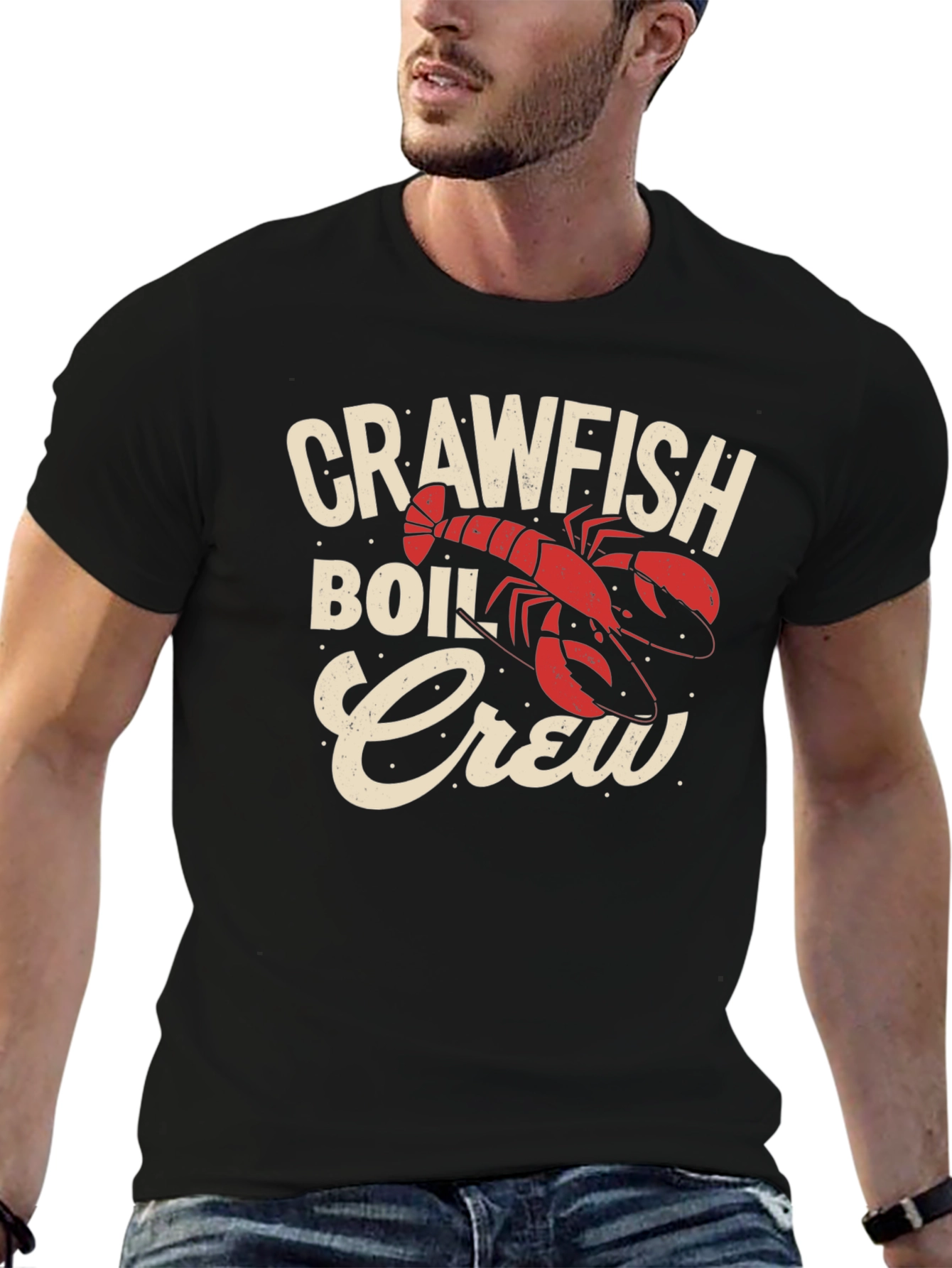 Crawfish Boil Crew Graphic T-Shirt