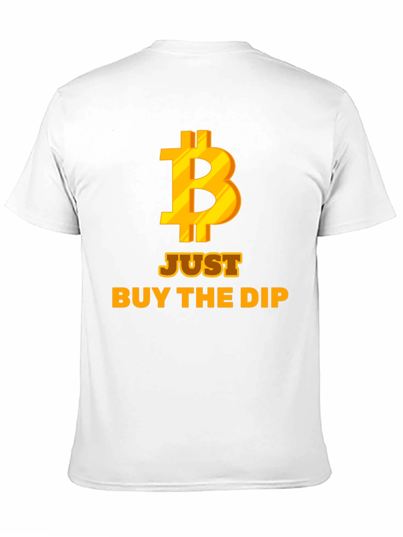 Bitcoin Just Buy the Dip Black T-Shirt