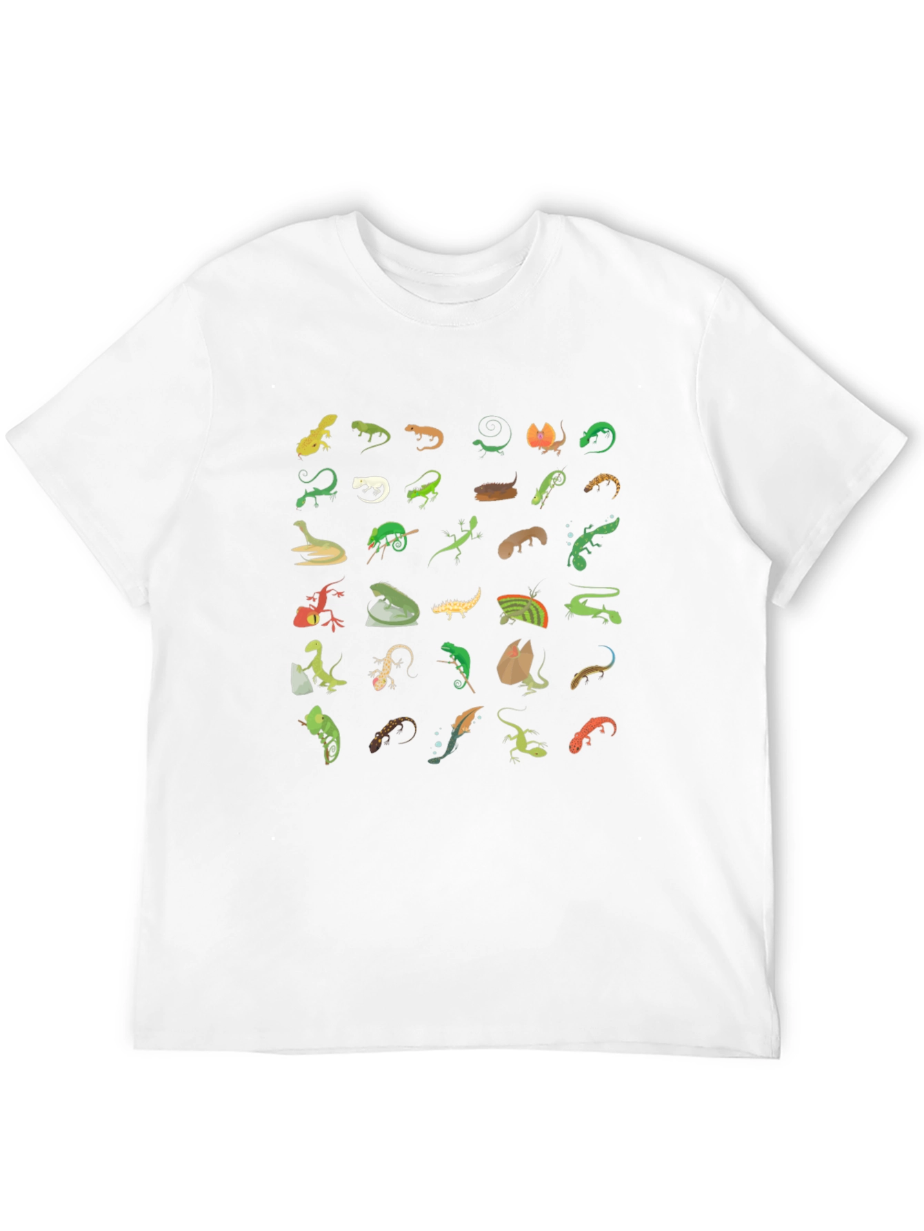 Lizard Pattern Tee - Reptile Lovers T-Shirt