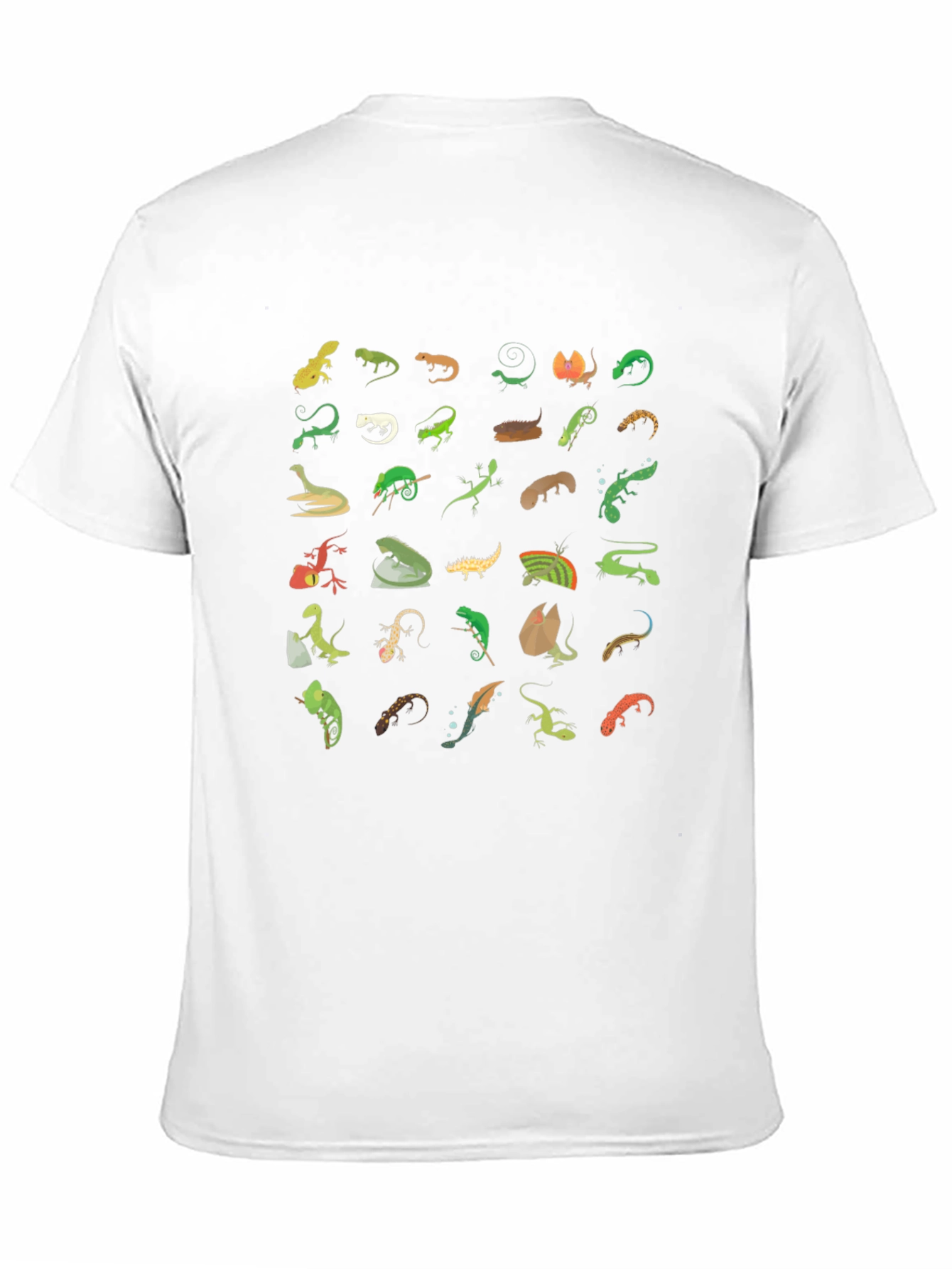 Lizard Pattern Tee - Reptile Lovers T-Shirt