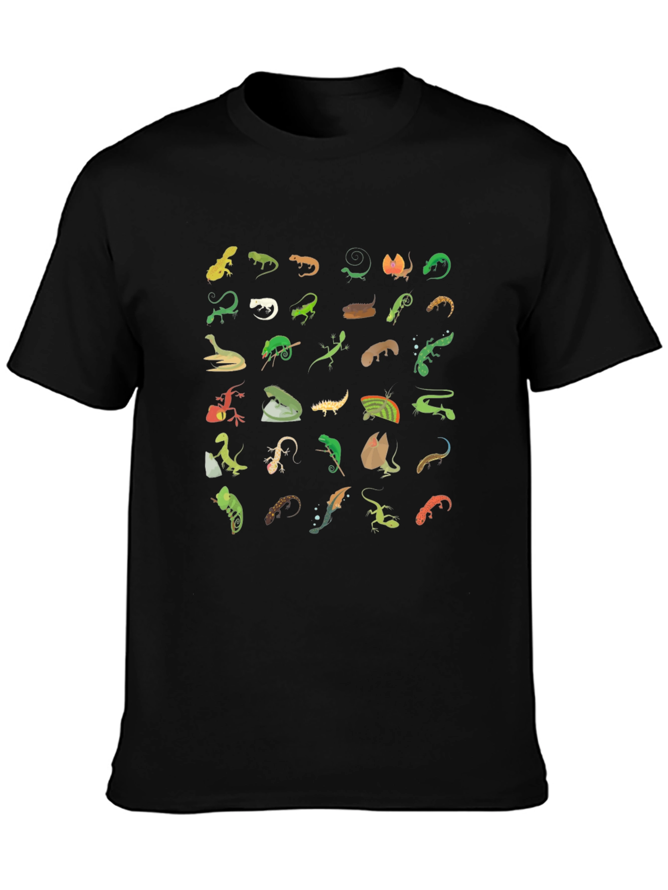 Lizard Pattern Tee - Reptile Lovers T-Shirt