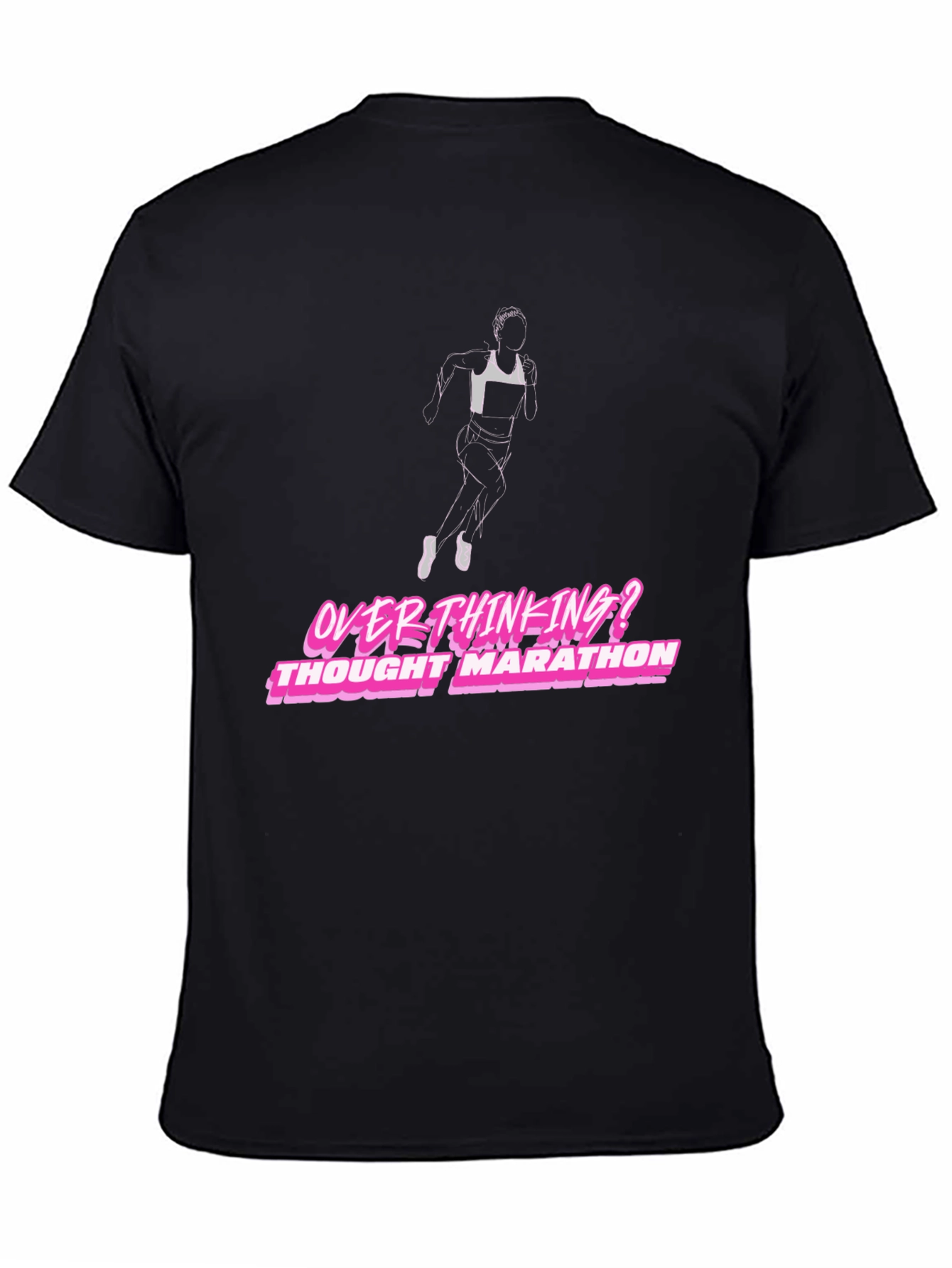 Overthinking Thought Marathon Graphic T-Shirt