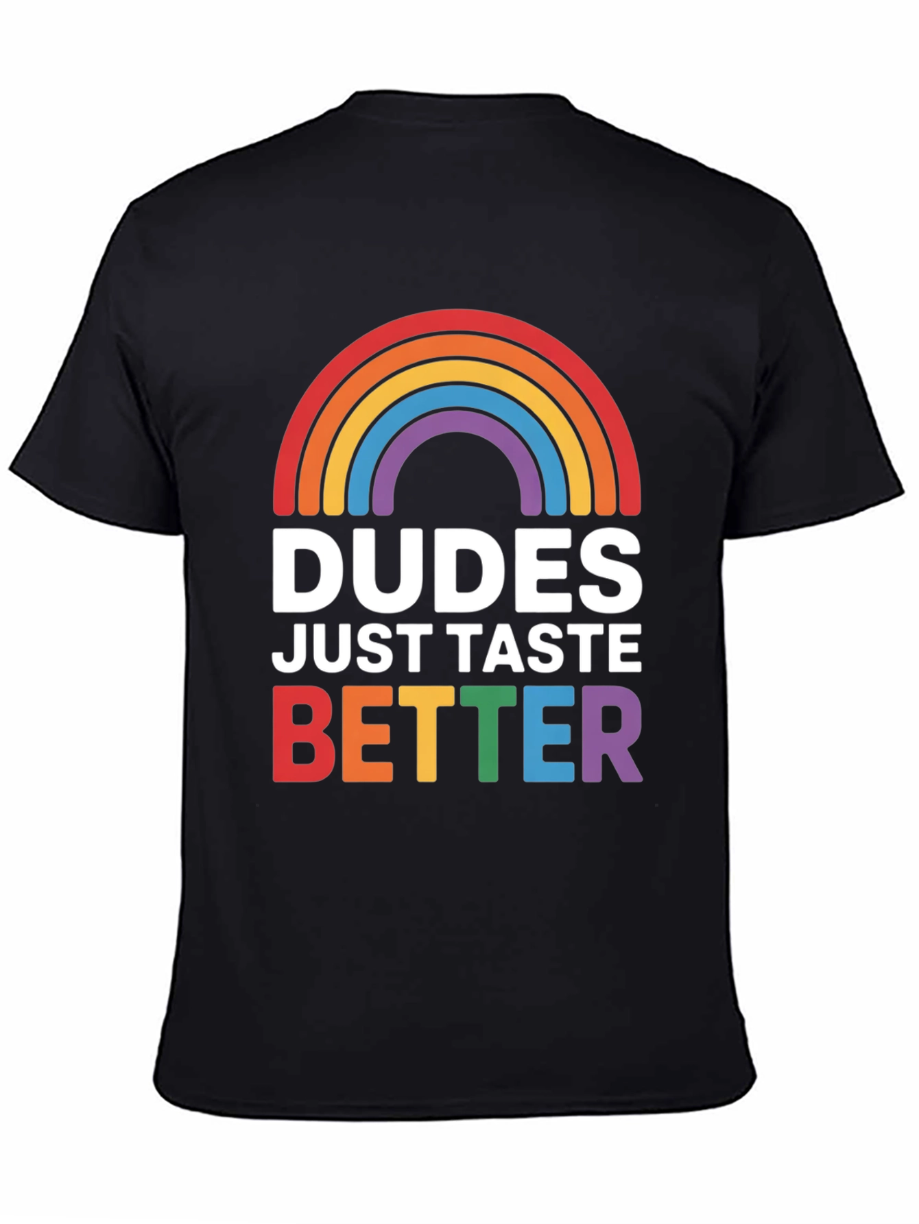 Dudes Taste Better LGBT Pride T-Shirt