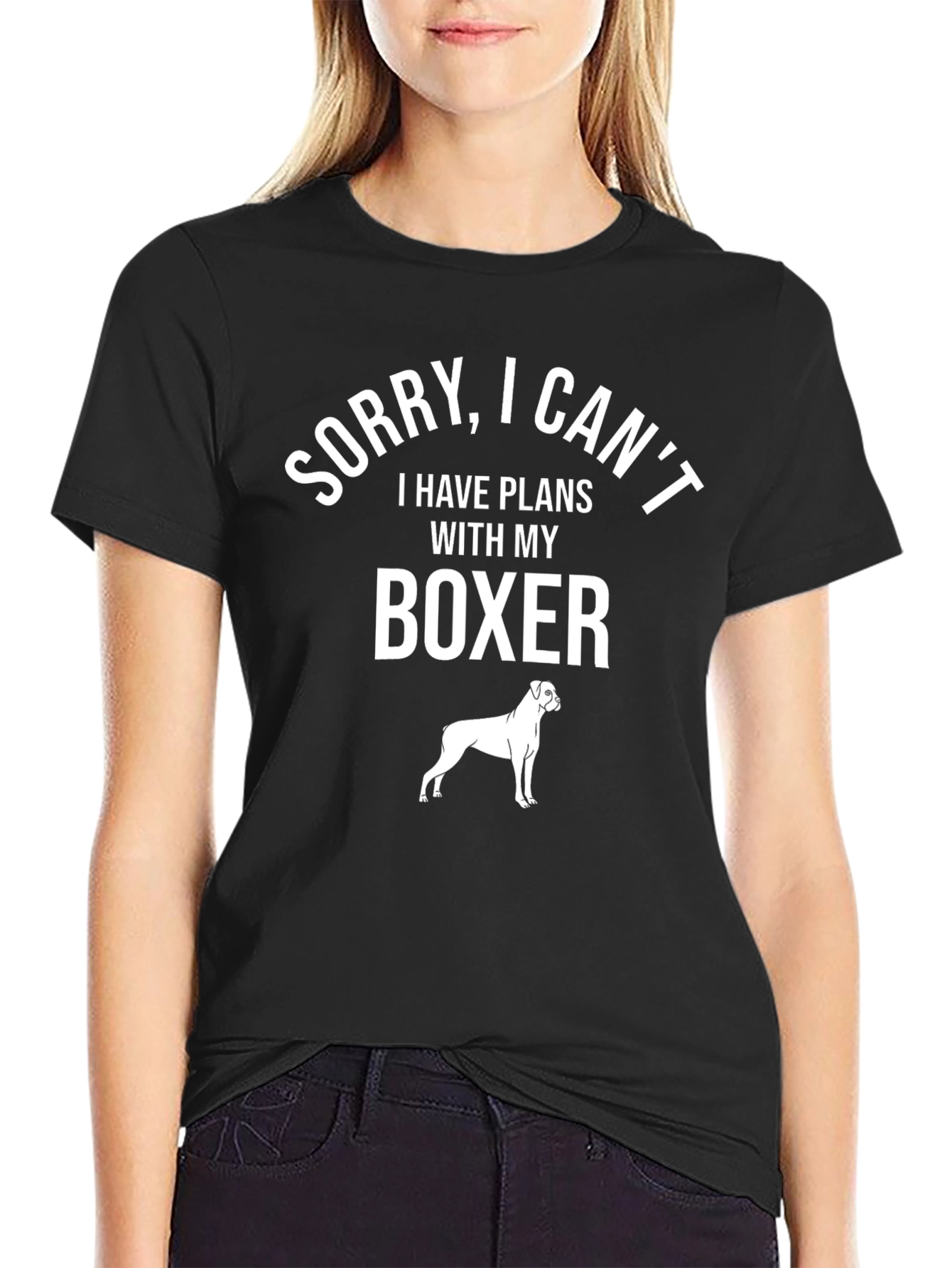 Sorry I Cant Boxer T-Shirt