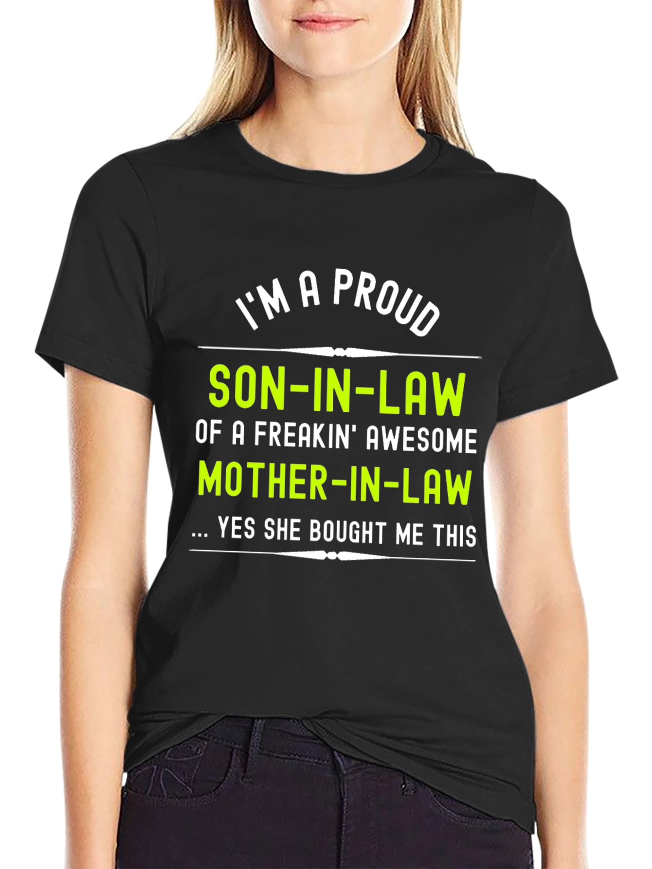 Proud Son-In-Law Graphic T-Shirt