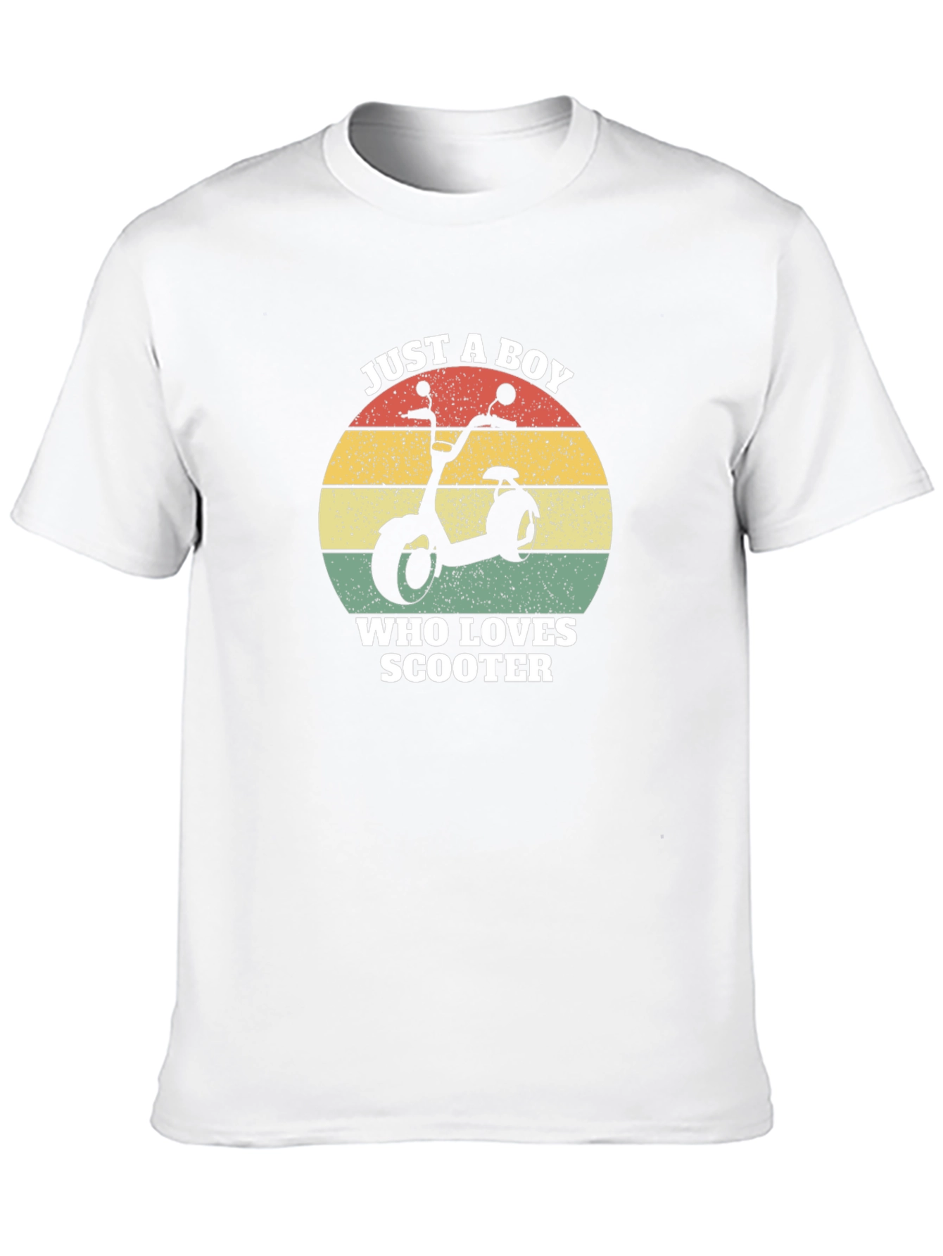 Just A Boy Who Loves Scooter T-Shirt