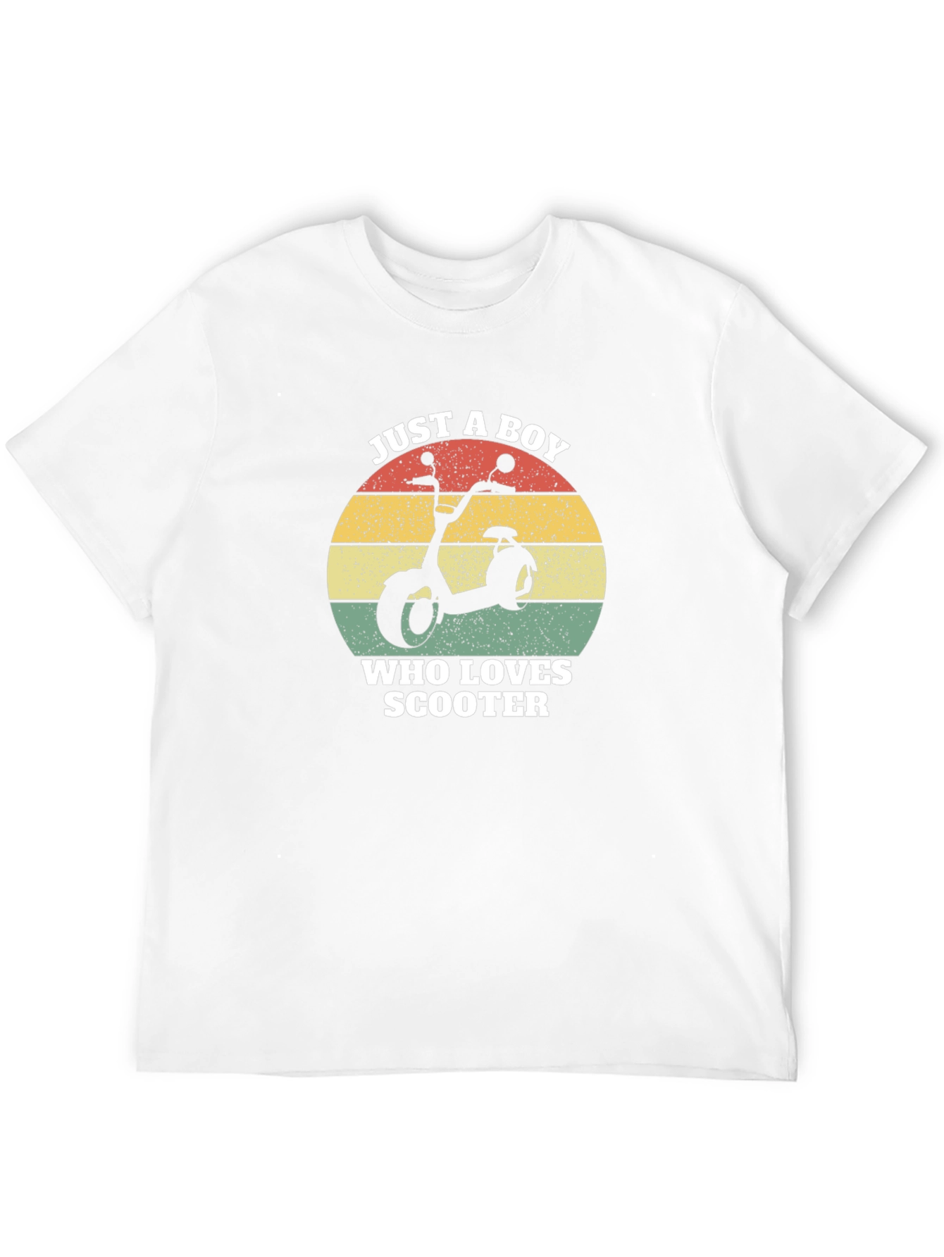 Just A Boy Who Loves Scooter T-Shirt