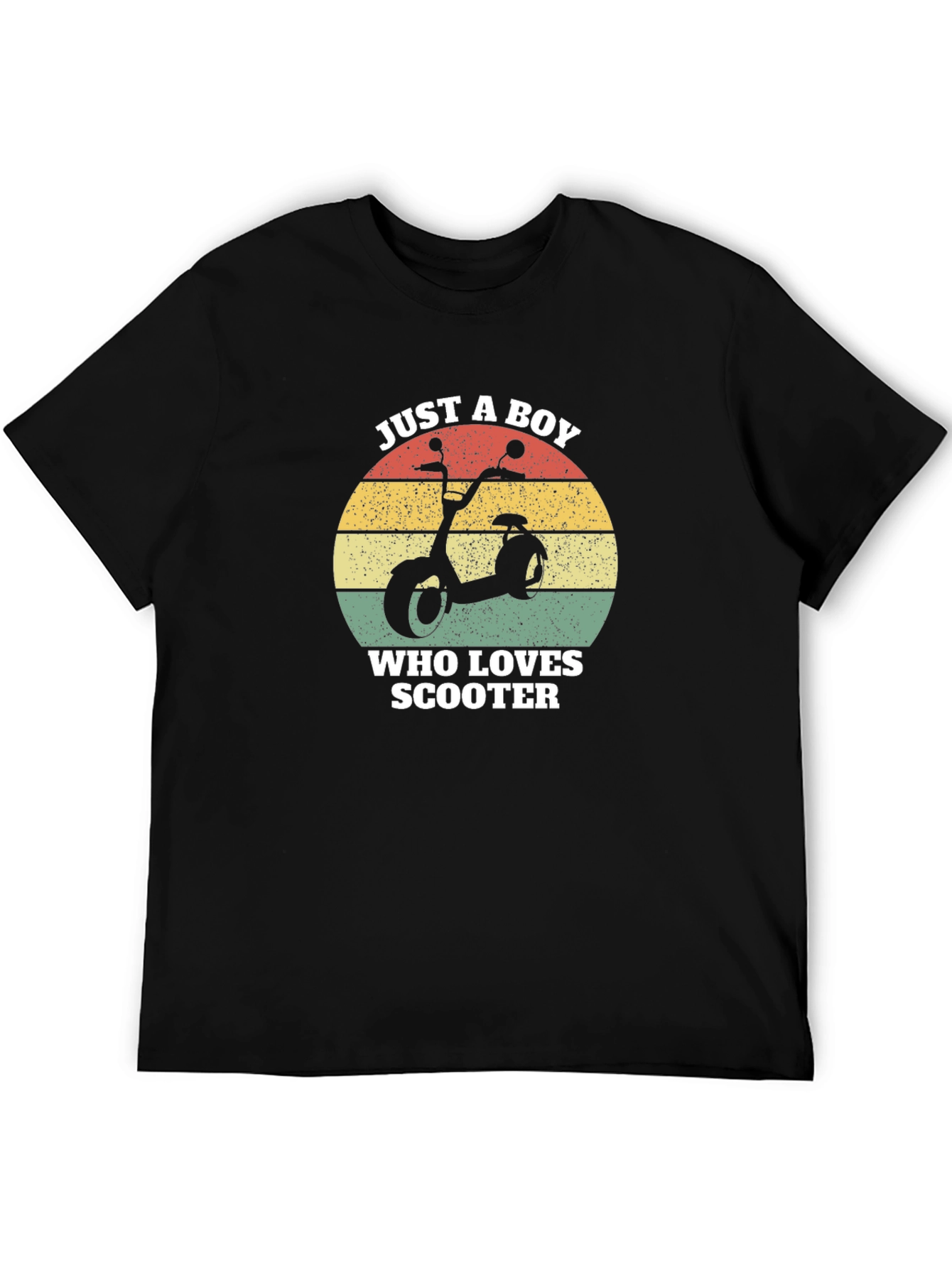 Just A Boy Who Loves Scooter T-Shirt