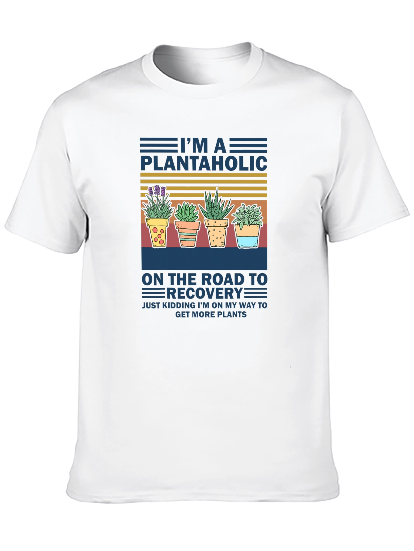 Plantaholic T-Shirt - Potted Plant Lover Tee