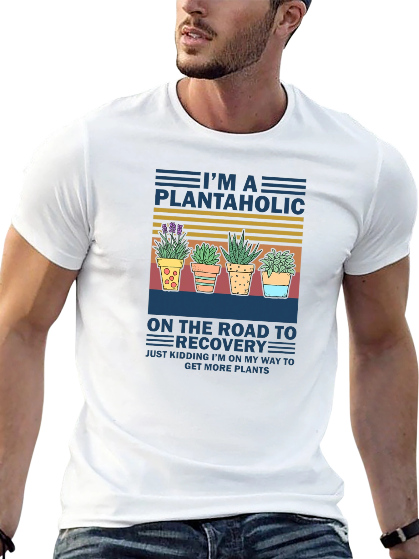 Plantaholic T-Shirt - Potted Plant Lover Tee