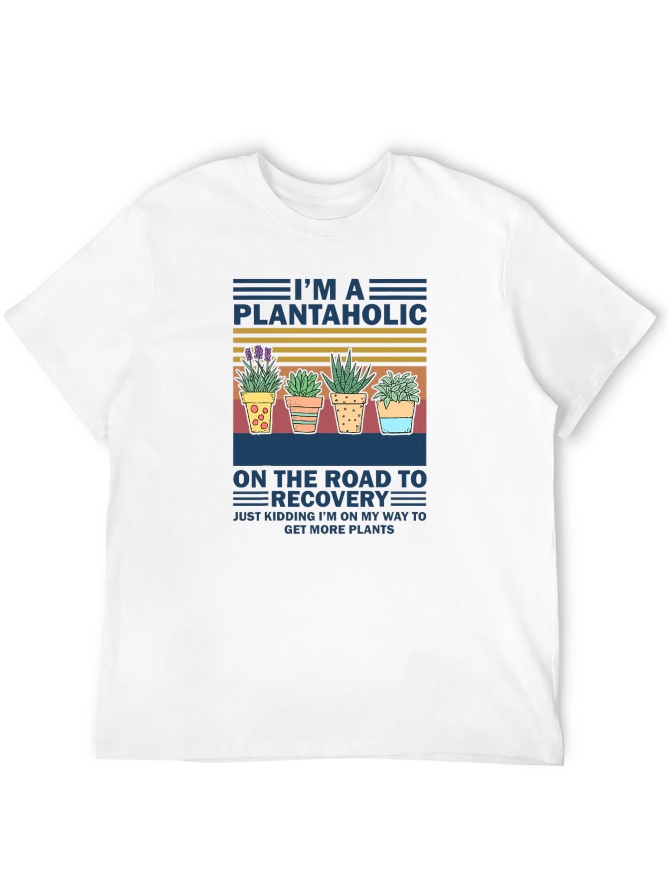 Plantaholic T-Shirt - Potted Plant Lover Tee