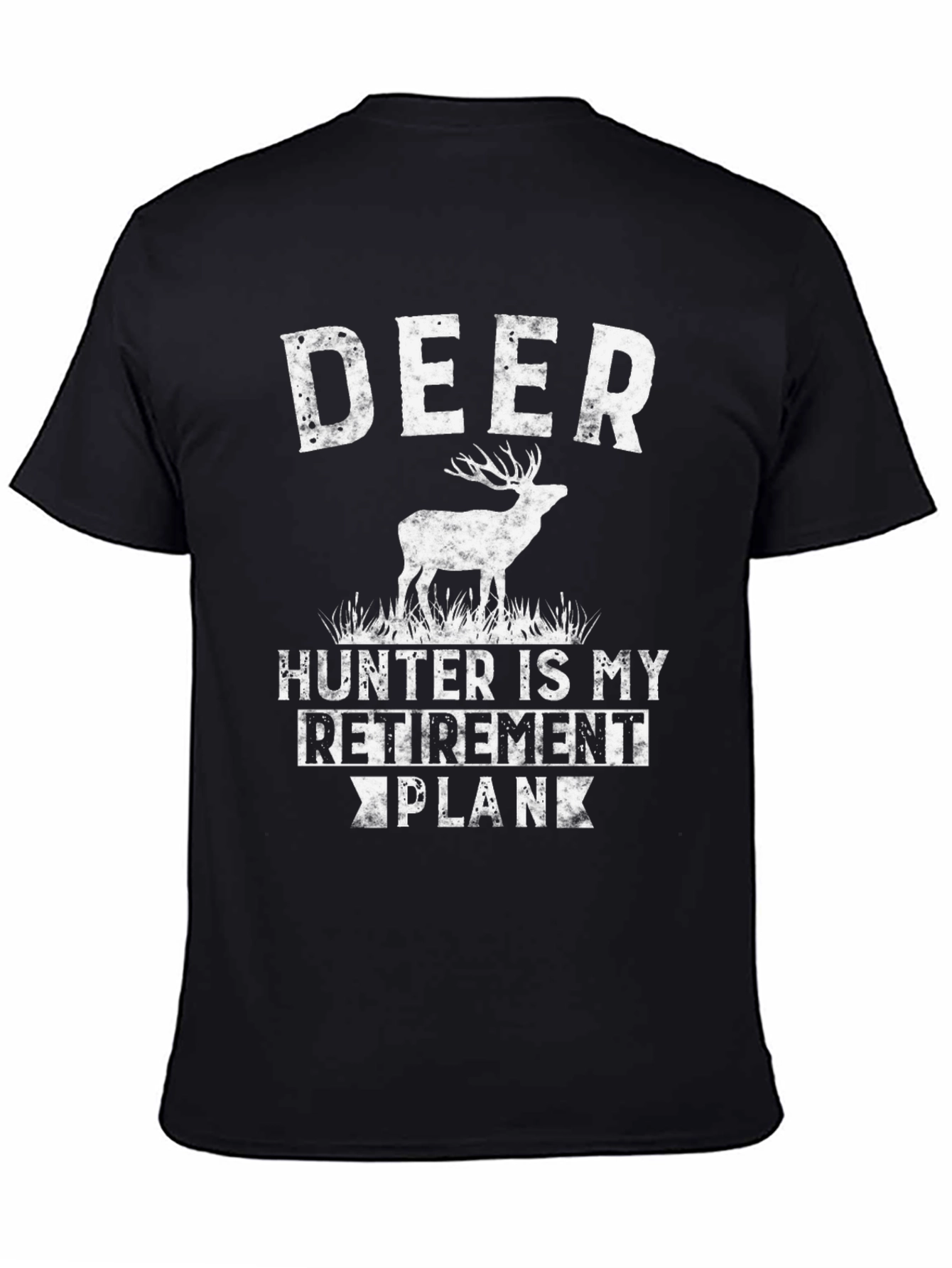 Deer Hunter Retirement Plan Graphic T-Shirt