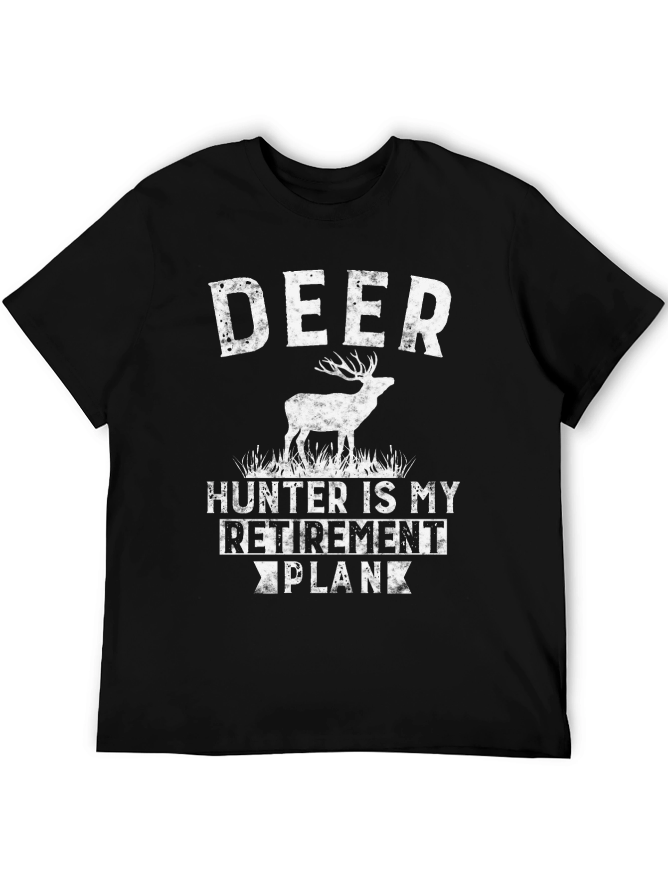 Deer Hunter Retirement Plan Graphic T-Shirt