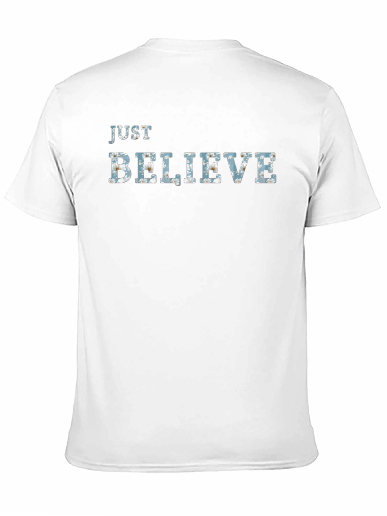 Just Believe Graphic Tee - Mens Black T-Shirt
