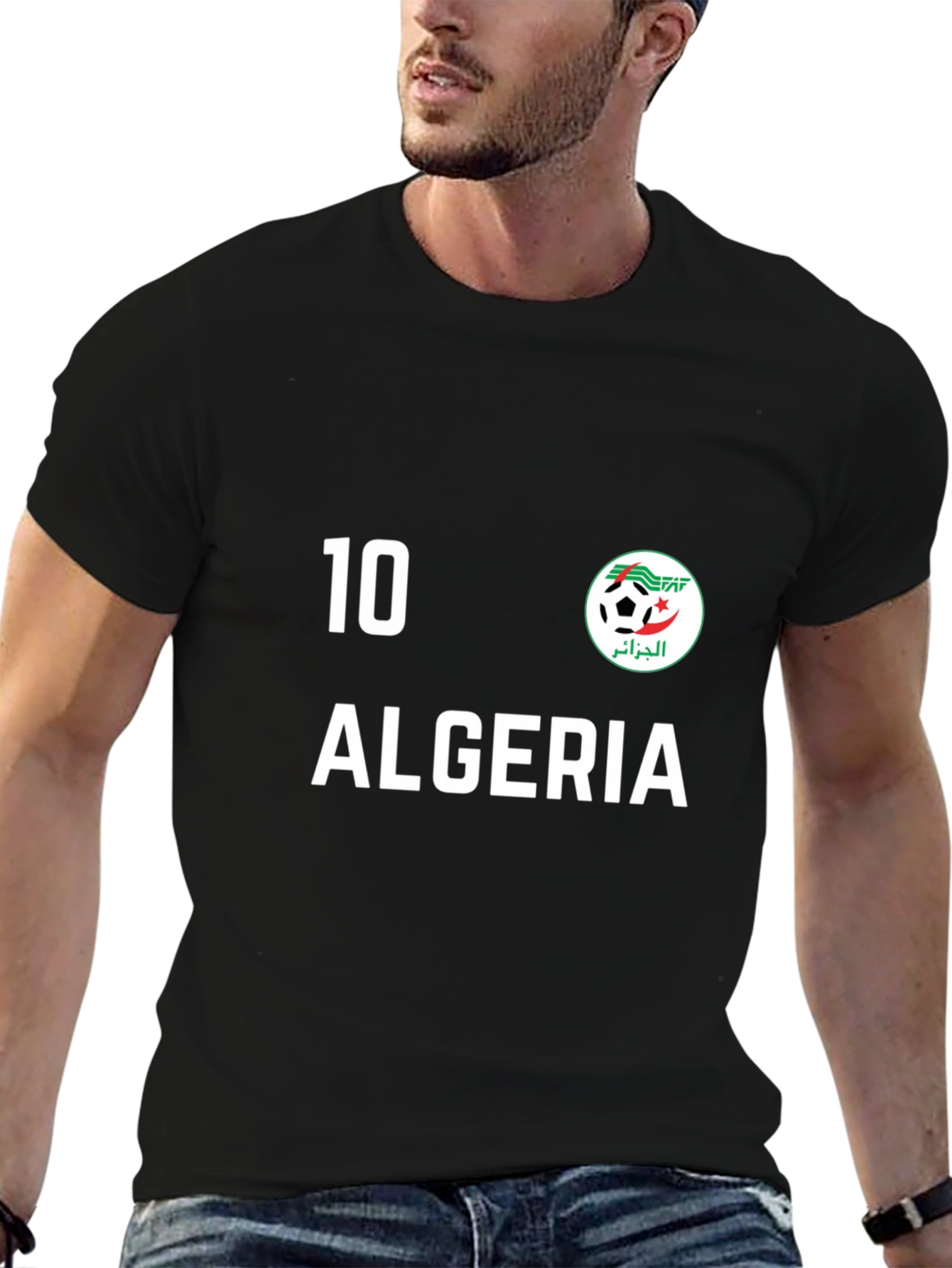Algeria Soccer Jersey T-Shirt - Number 10