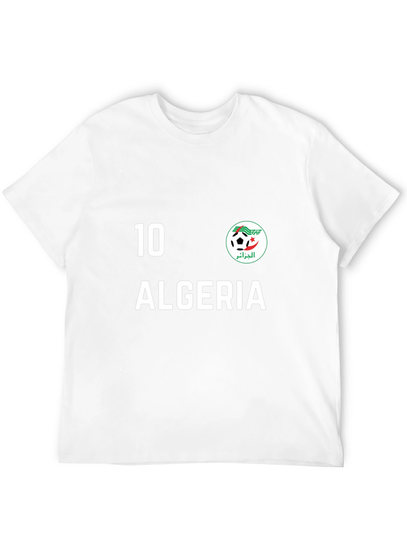 Algeria Soccer Jersey T-Shirt - Number 10
