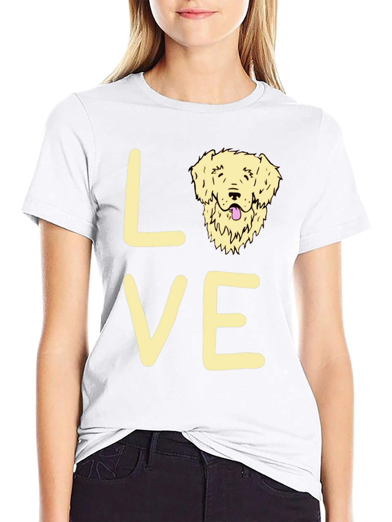 Dog Love Graphic T-Shirt - Unisex Cotton Tee