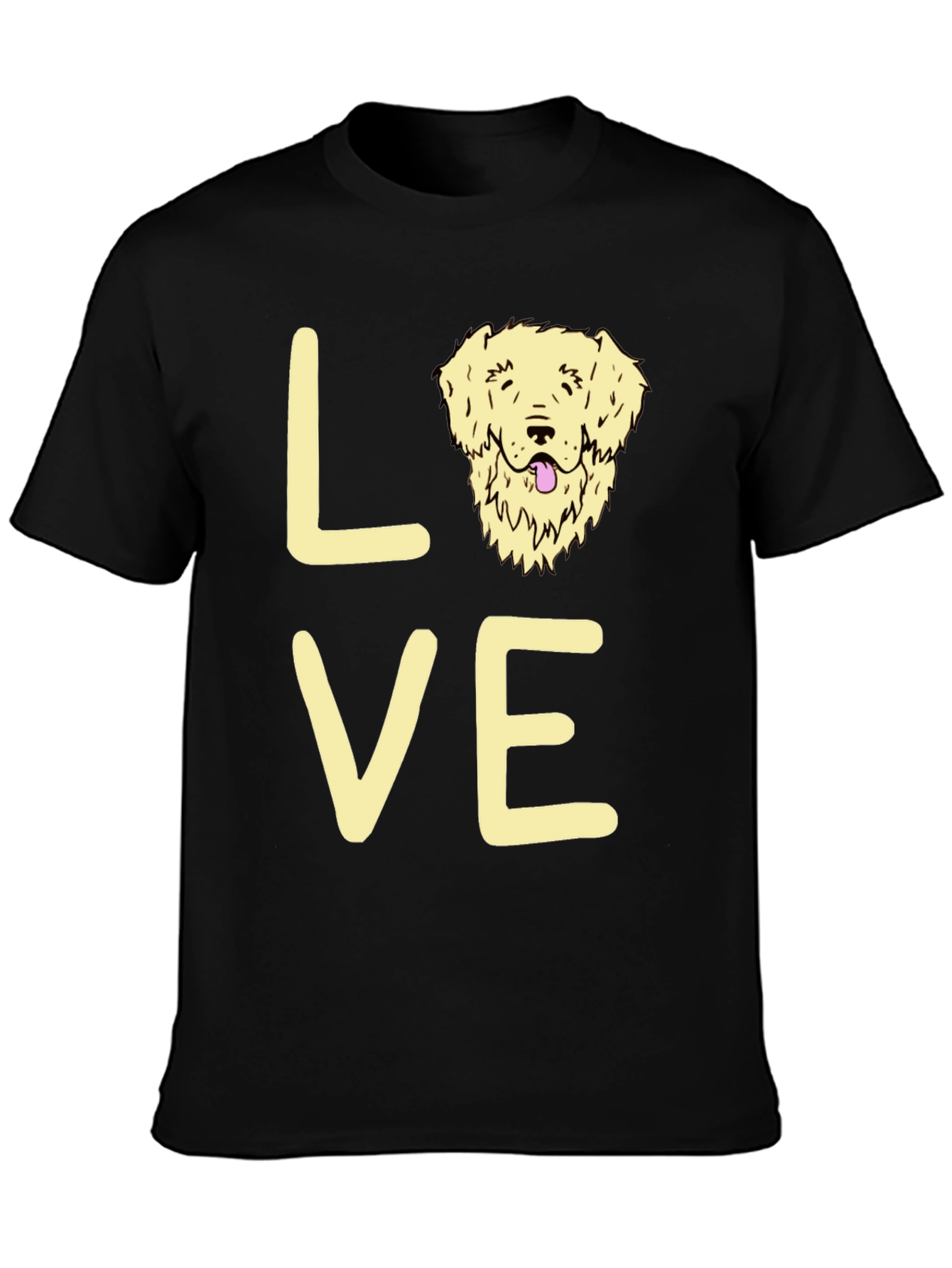 Dog Love Graphic T-Shirt - Unisex Cotton Tee