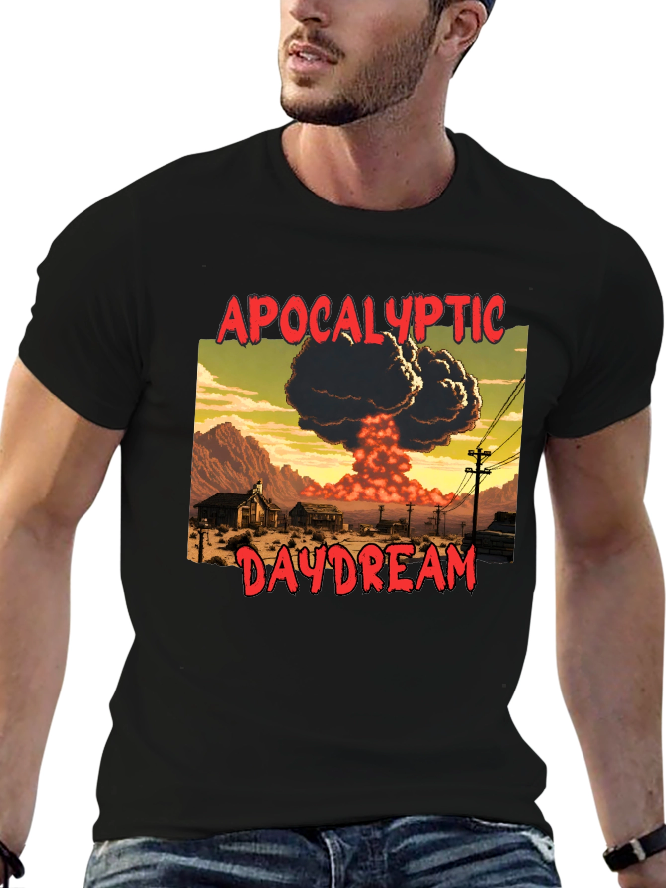 Apocalyptic Daydream Graphic T-Shirt