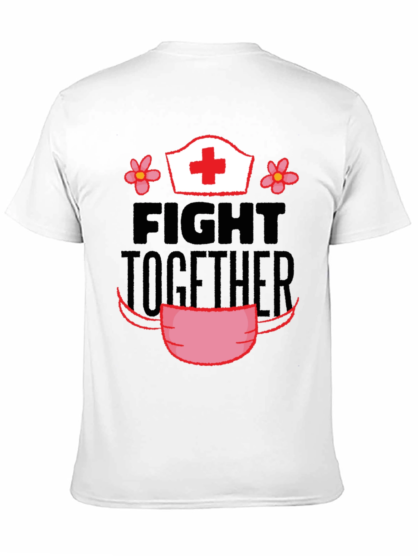 Fight Together Nurse Graphic Tee