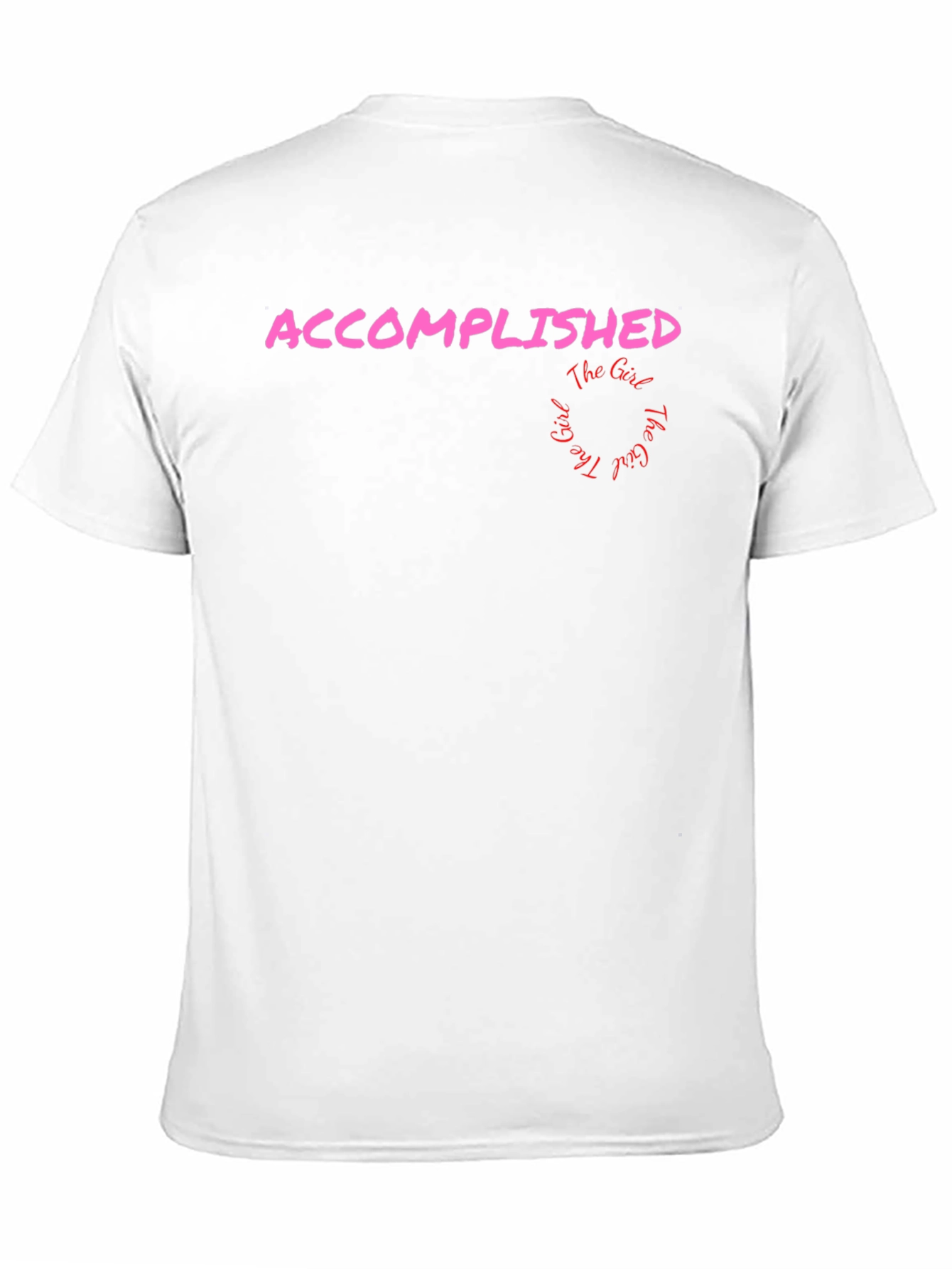 Accomplished Girl Graphic Tee - Black