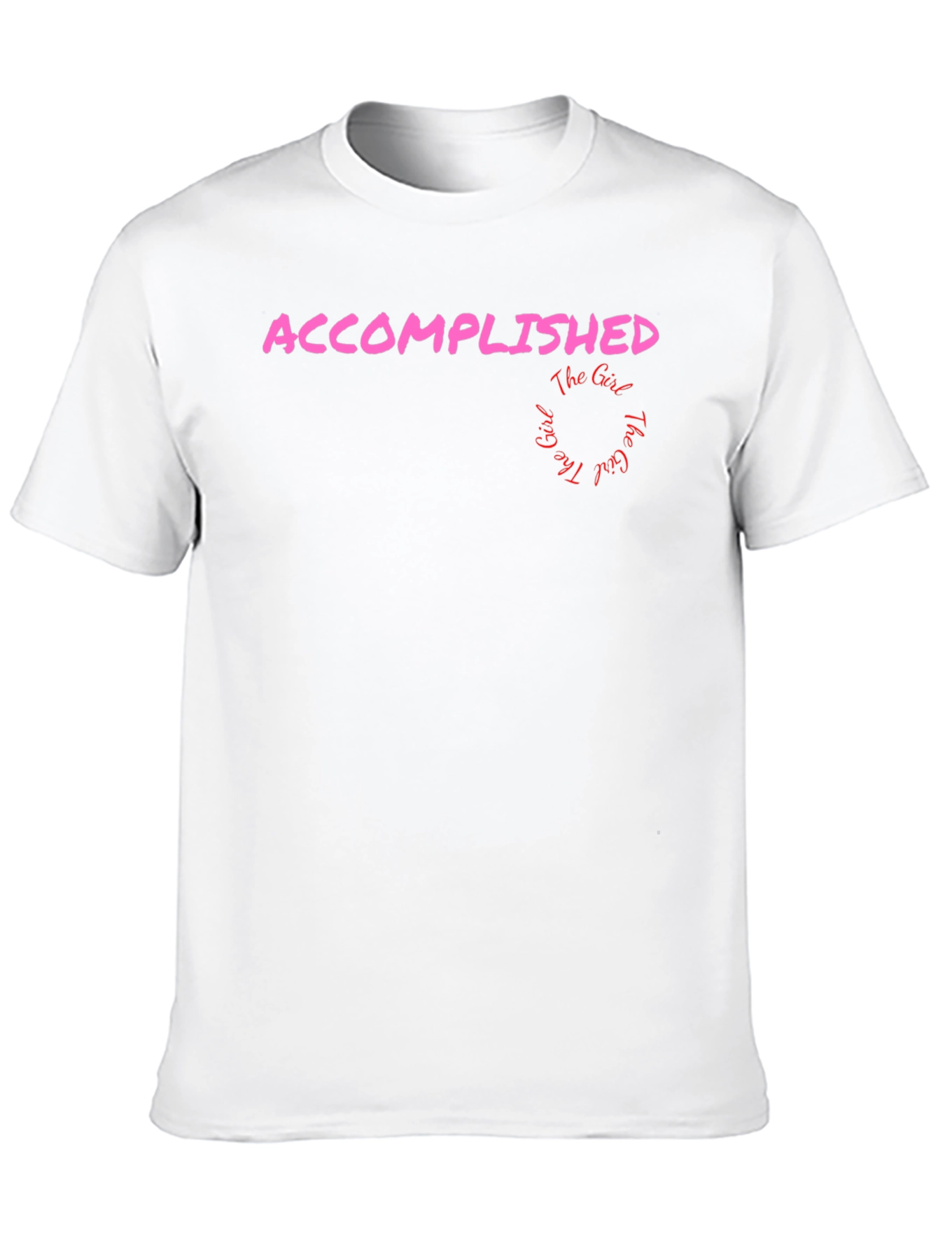 Accomplished Girl Graphic Tee - Black