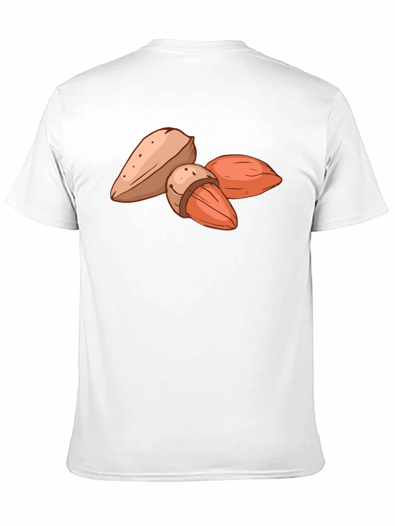 Almond Graphic Black T-Shirt - Casual Style