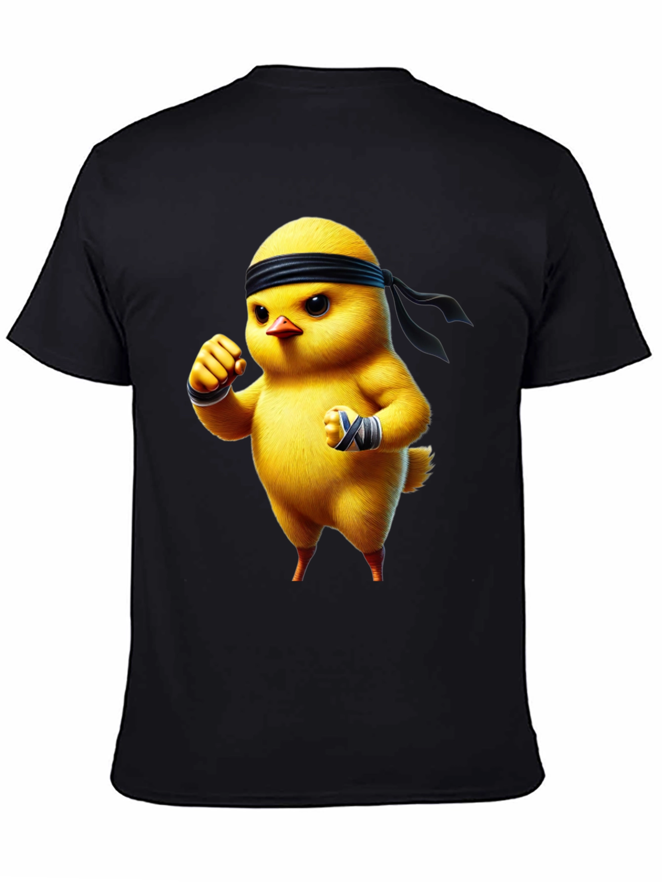 Martial Arts Chick Black T-Shirt