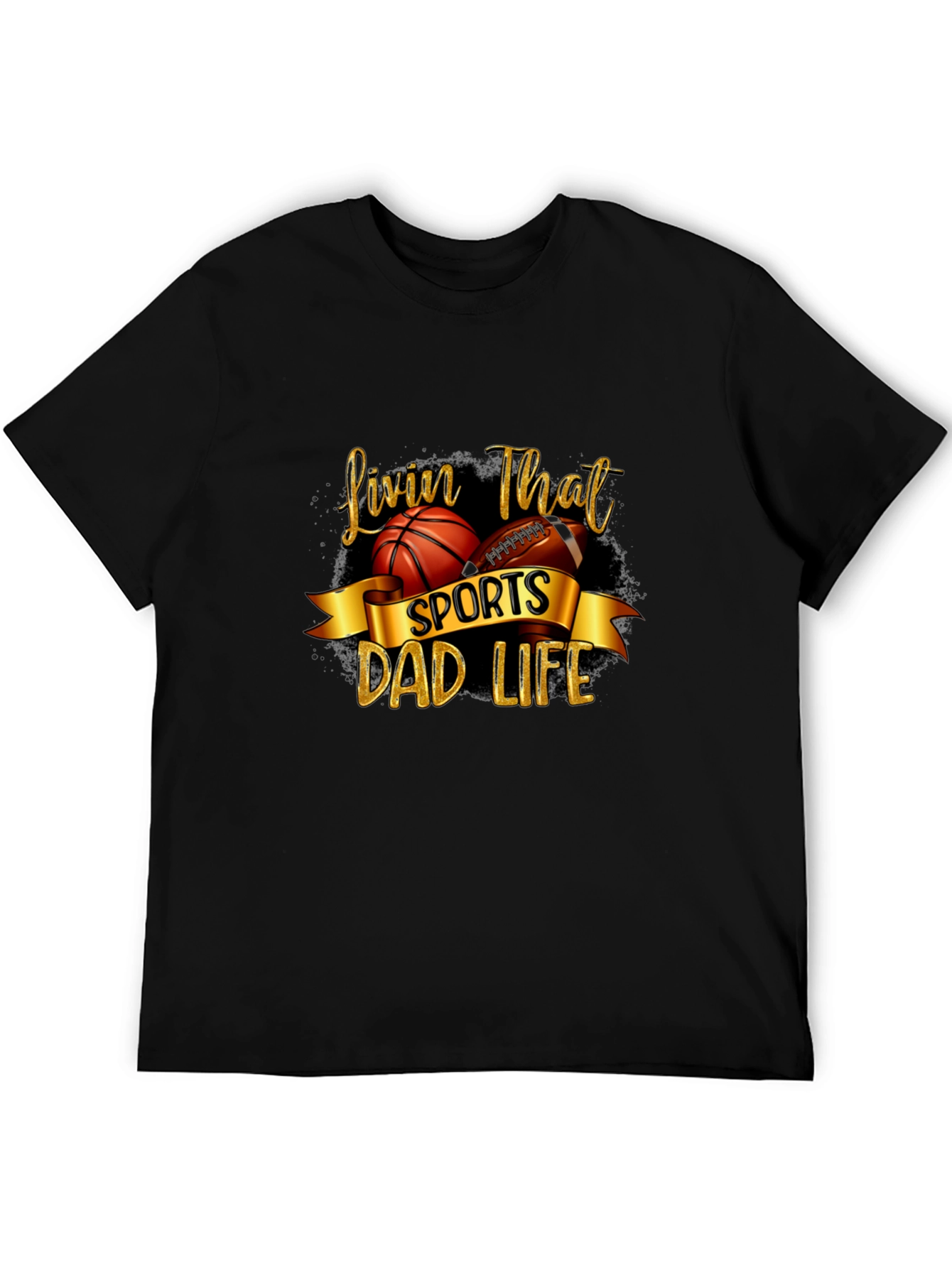 Sports Dad Life Graphic Tee