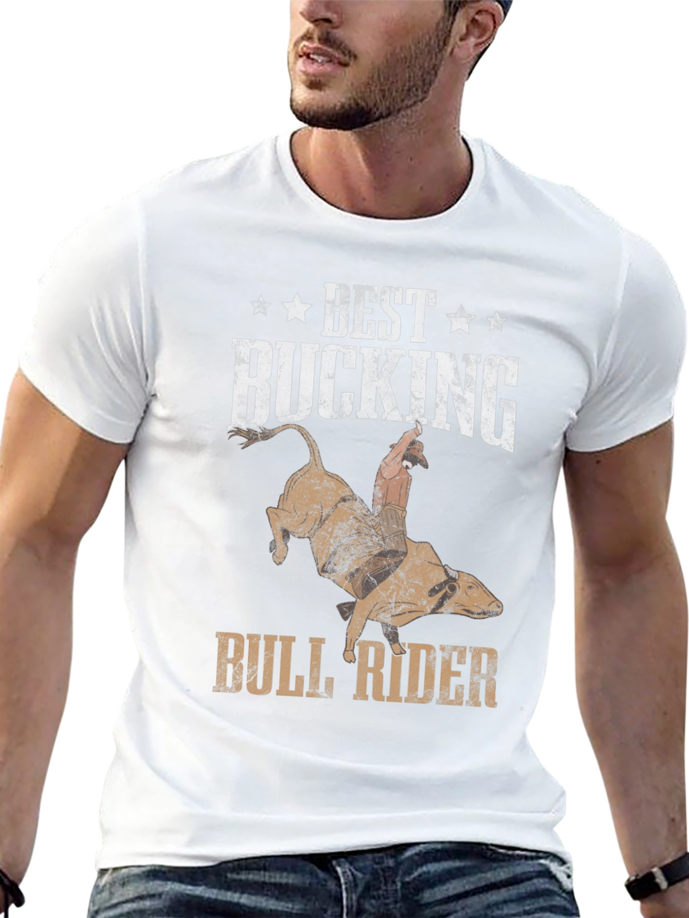 Best Bucking Bull Rider T-Shirt