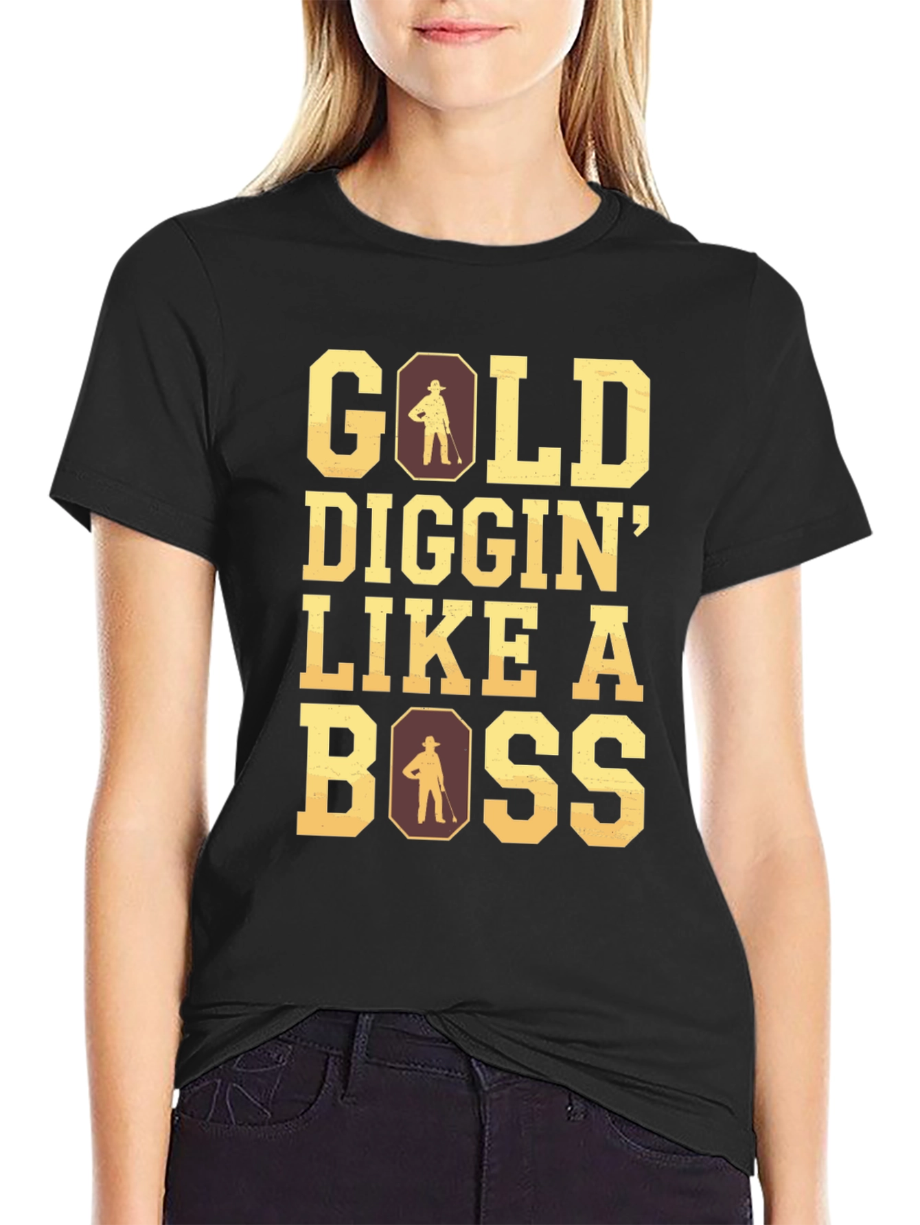 Gold Diggin Like a Boss Graphic Tee