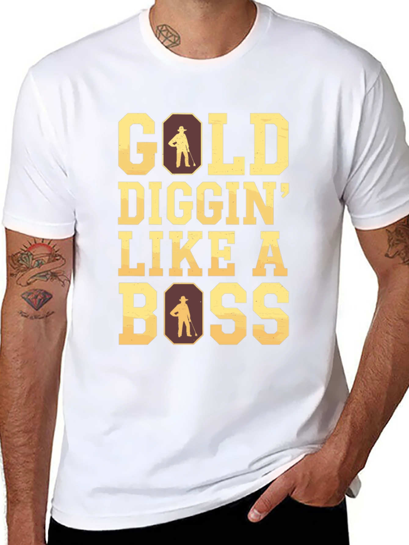 Gold Diggin Like a Boss Graphic Tee