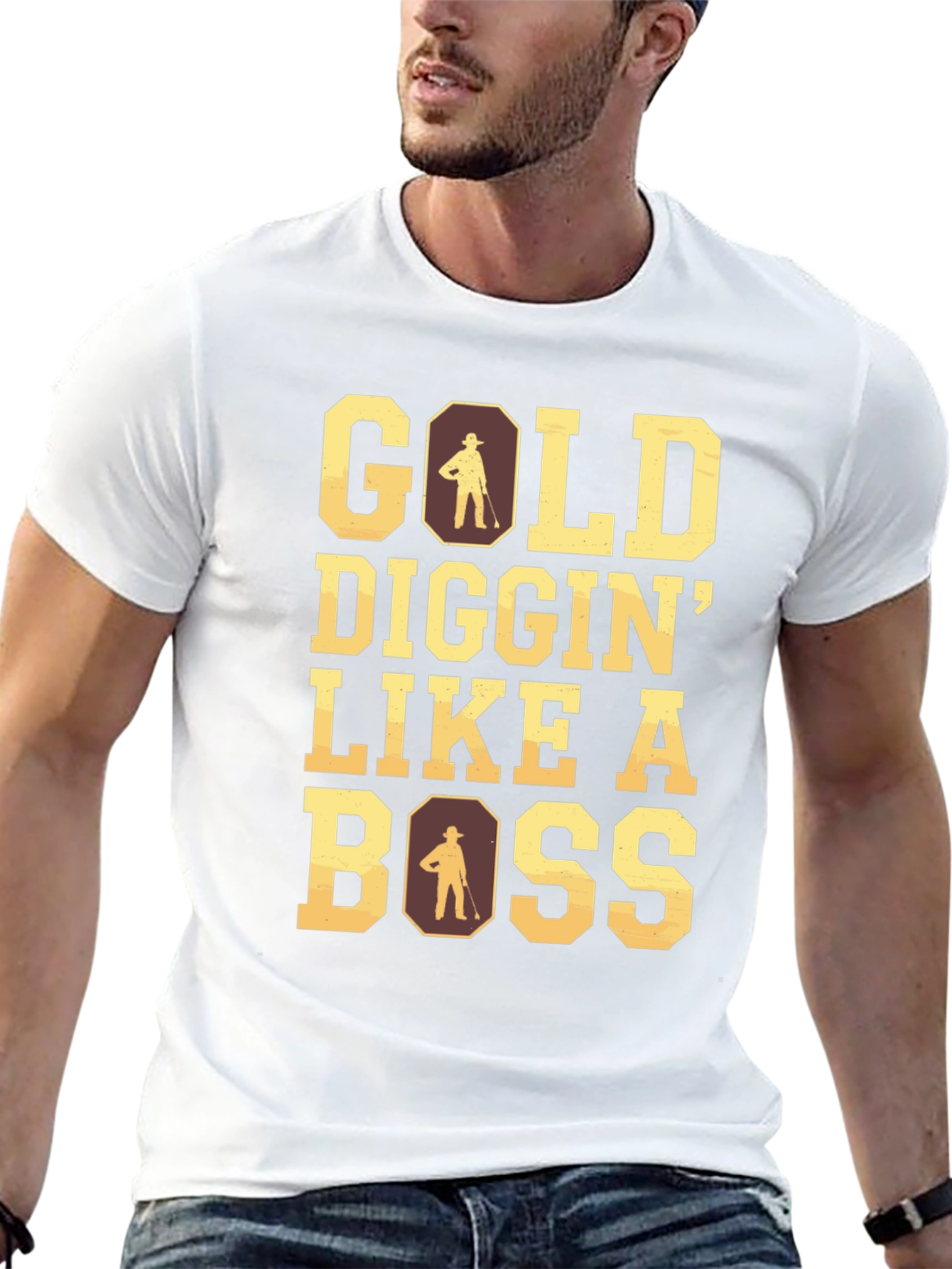 Gold Diggin Like a Boss Graphic Tee