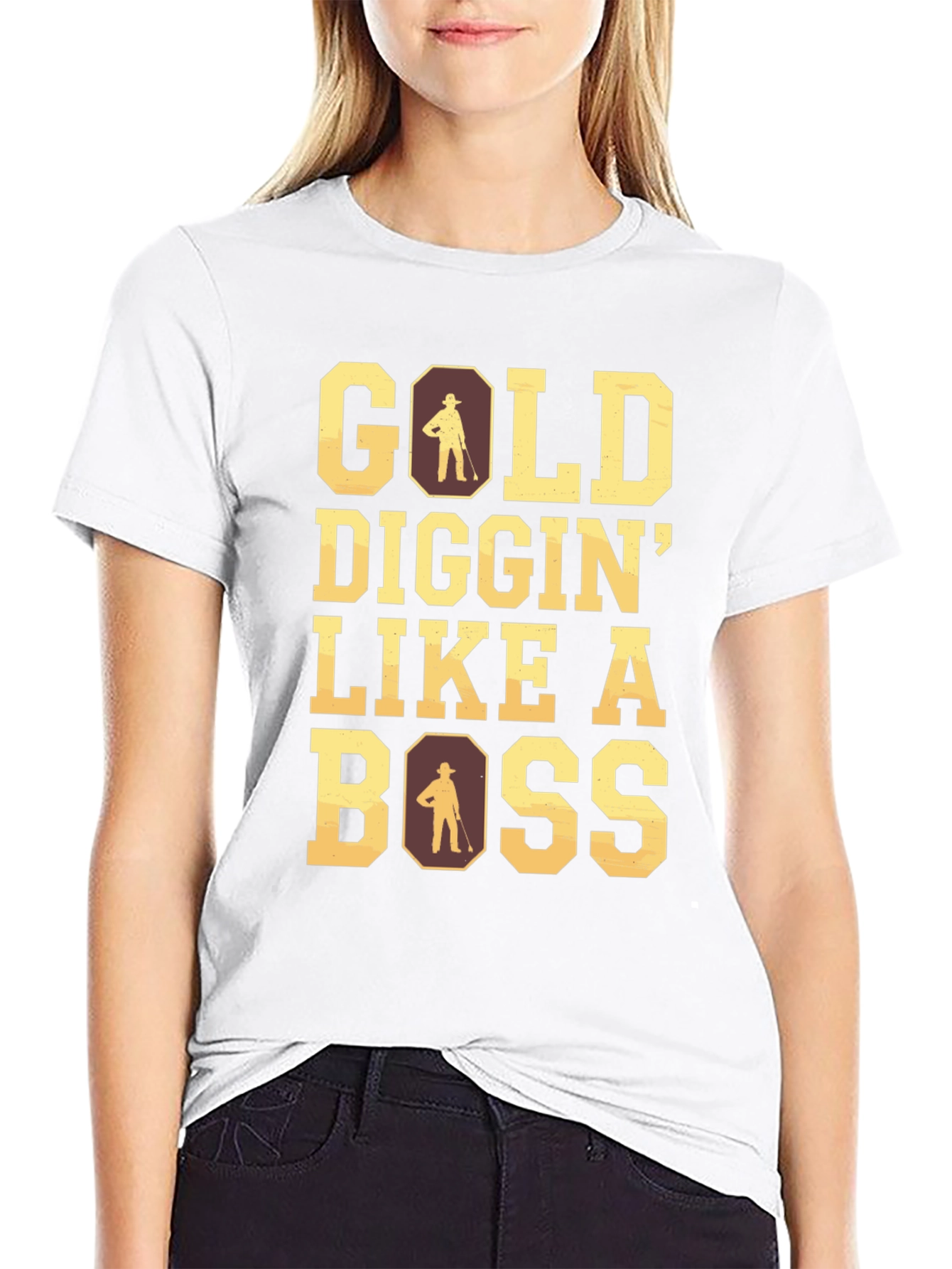 Gold Diggin Like a Boss Graphic Tee