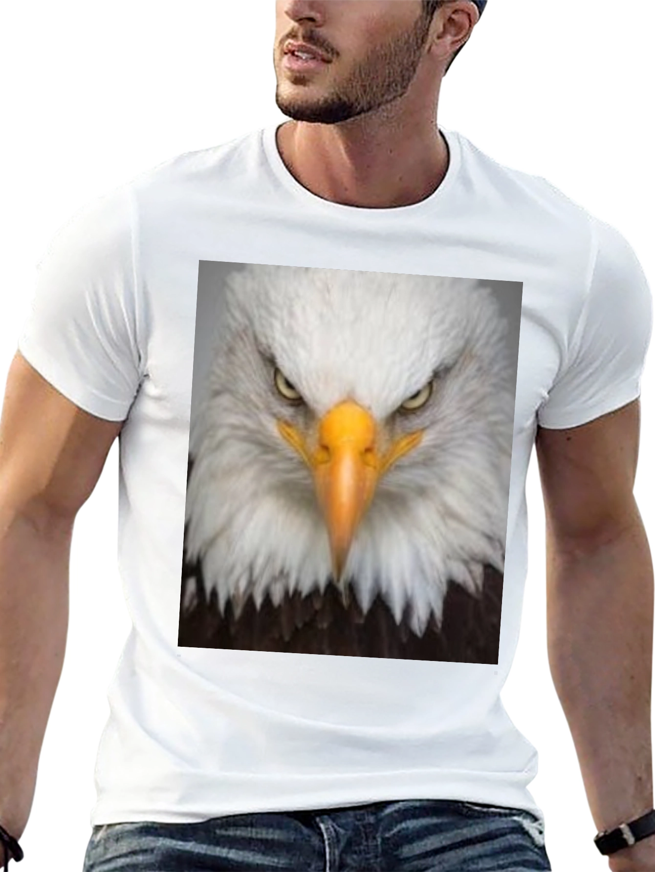 Eagle Graphic T-Shirt - Bold and Striking Design
