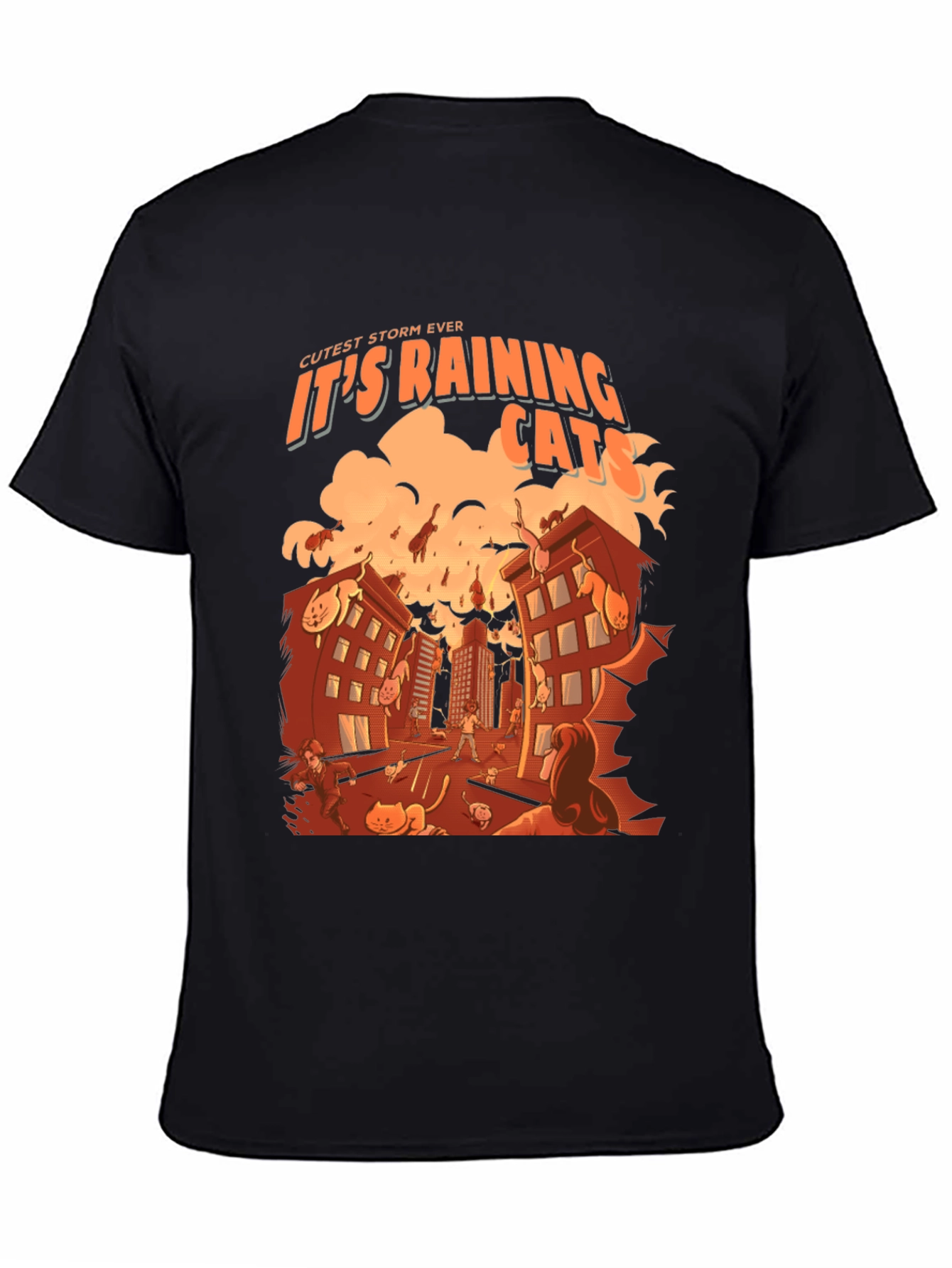Raining Cats T-Shirt - Cutest Storm Ever