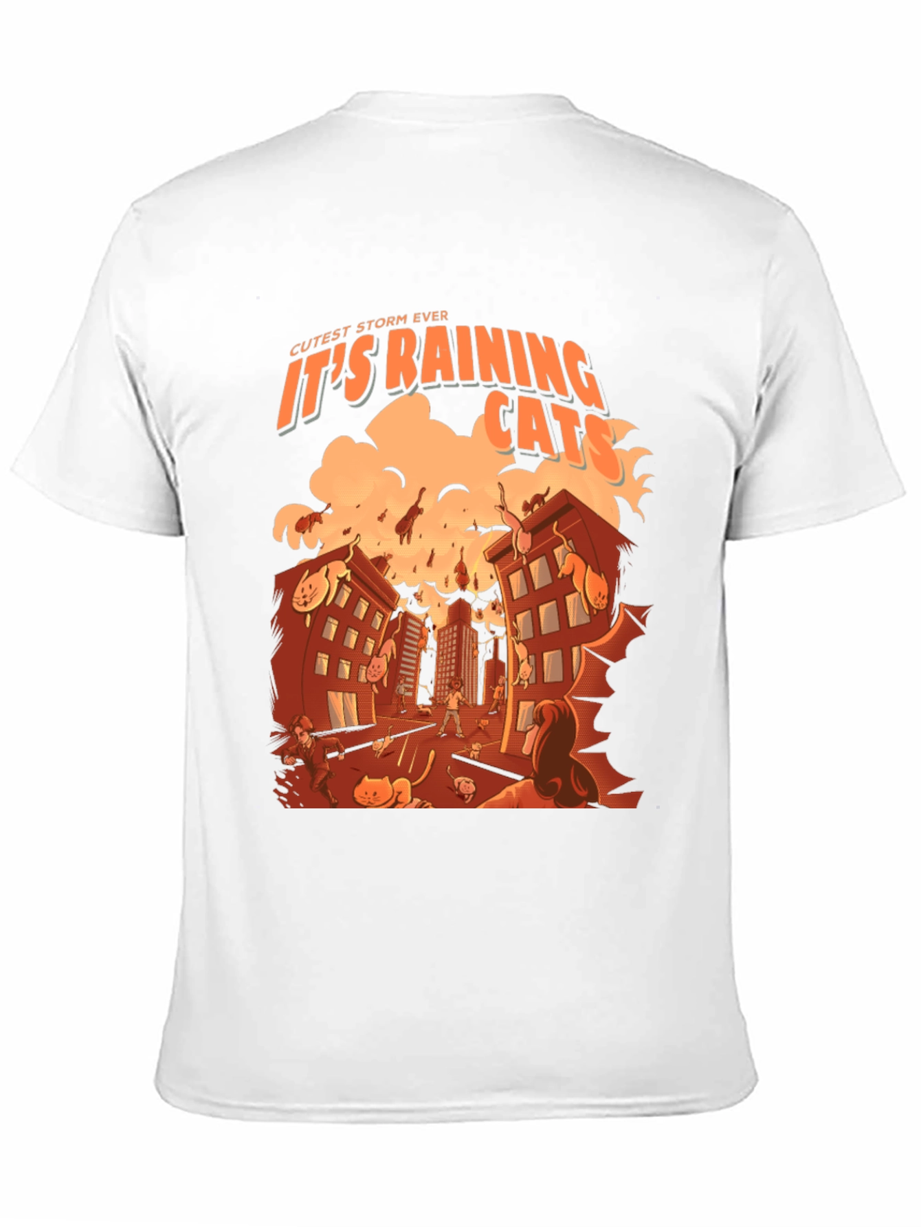 Raining Cats T-Shirt - Cutest Storm Ever