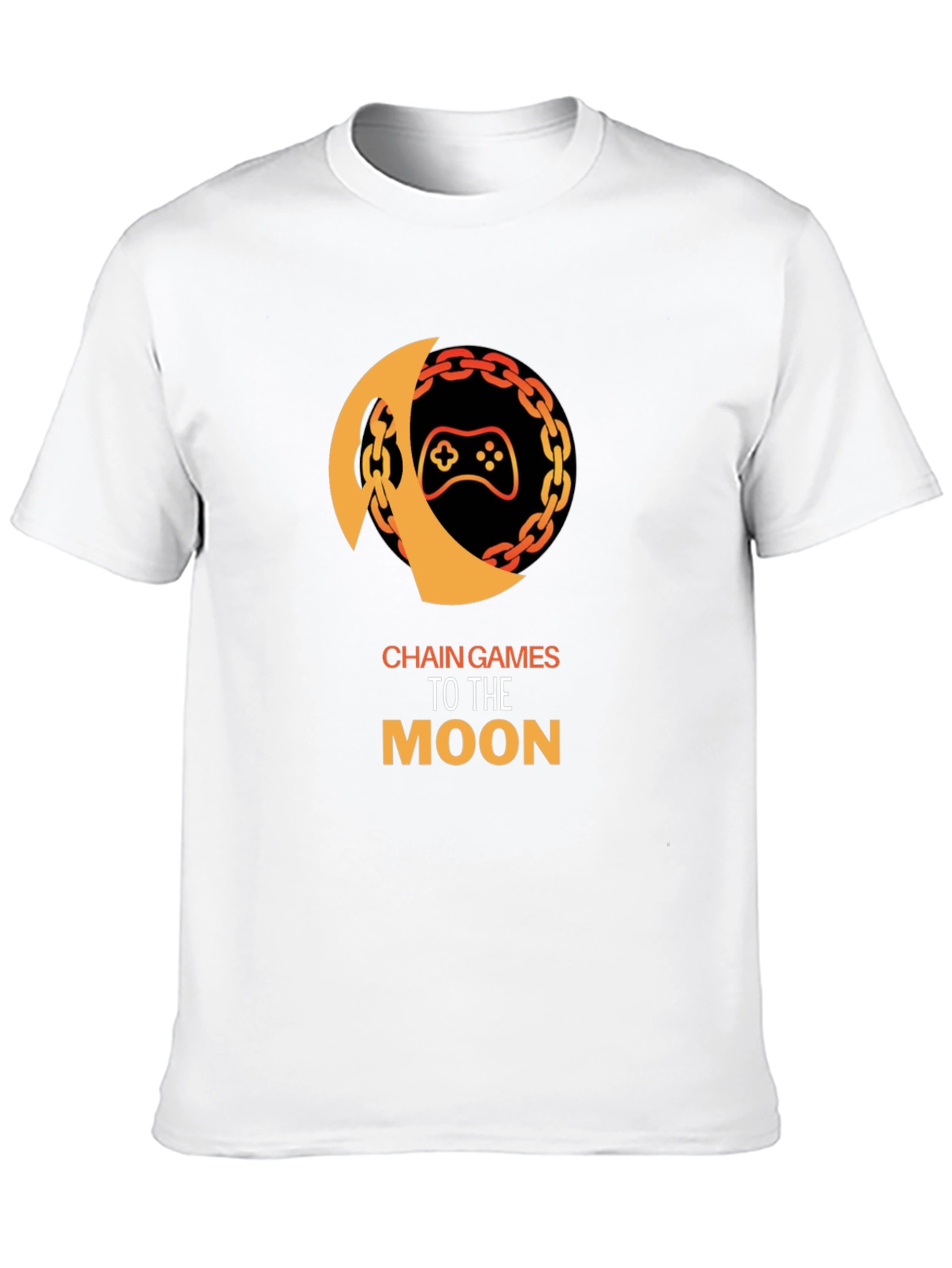 Chain Games To The Moon Graphic Tee