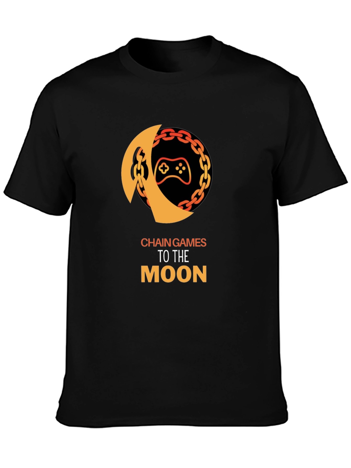 Chain Games To The Moon Graphic Tee