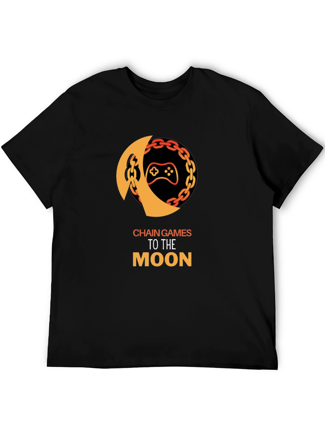 Chain Games To The Moon Graphic Tee