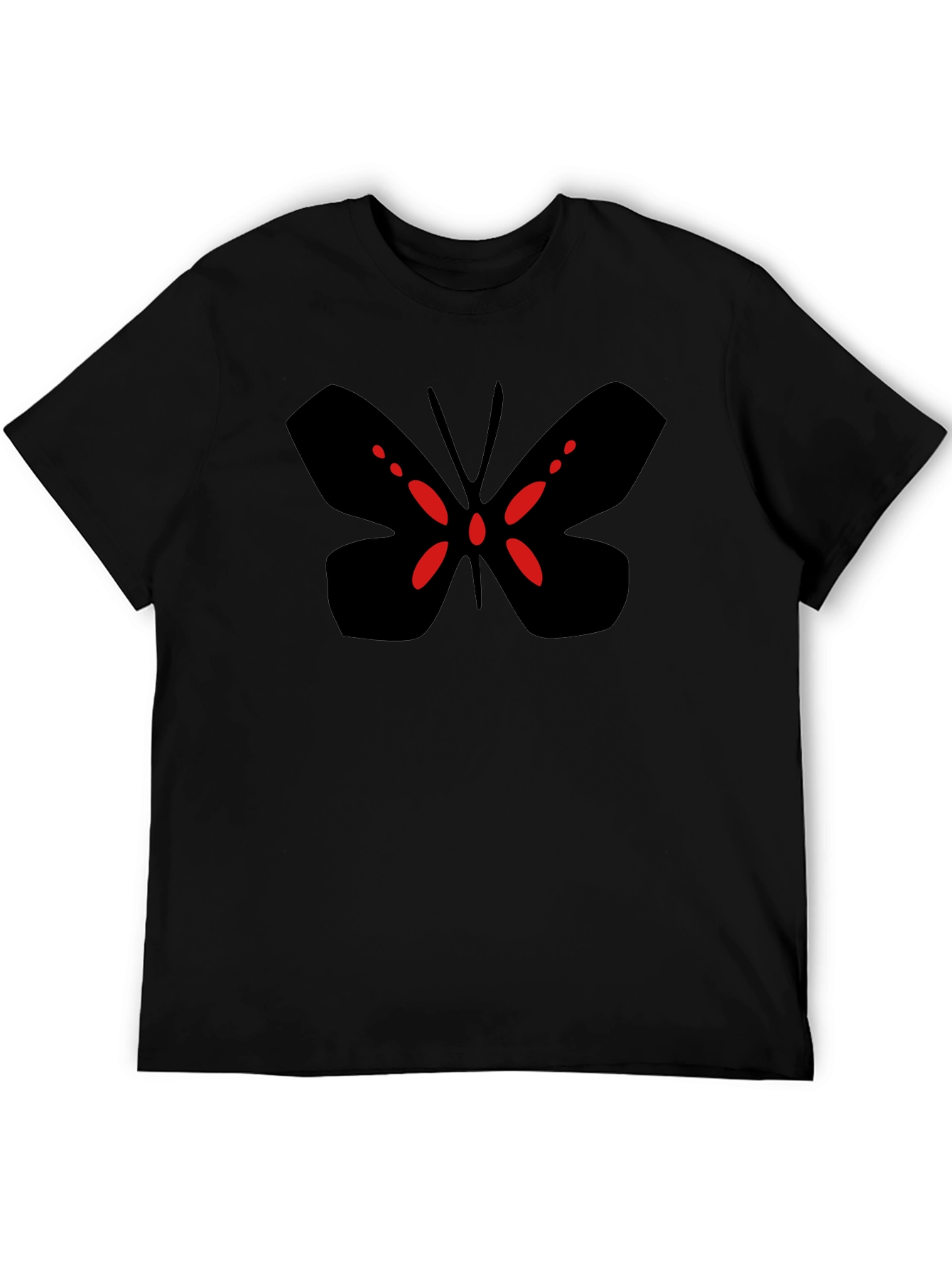 Black Butterfly Graphic Tee