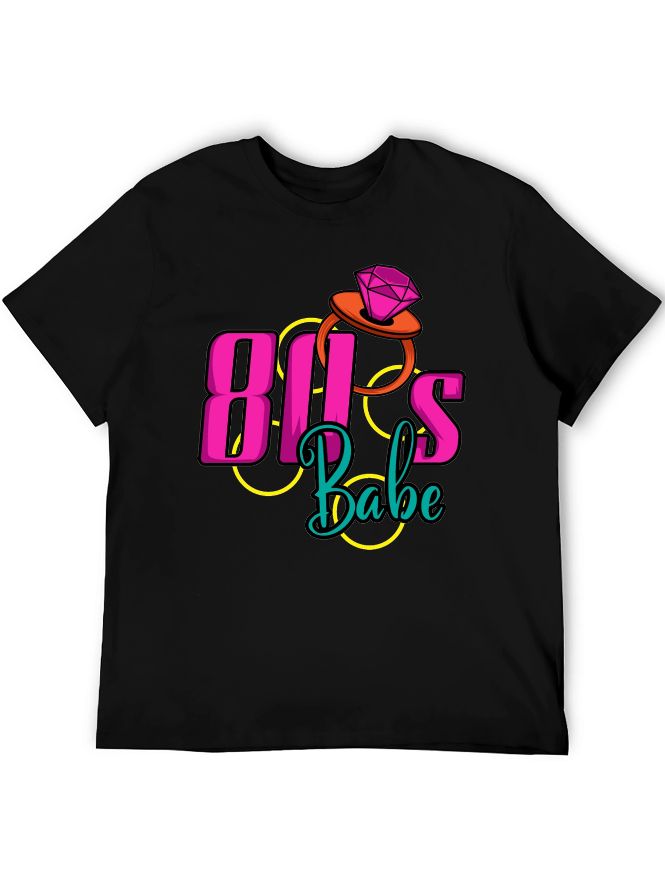 80s Babe Retro Style Graphic Tee