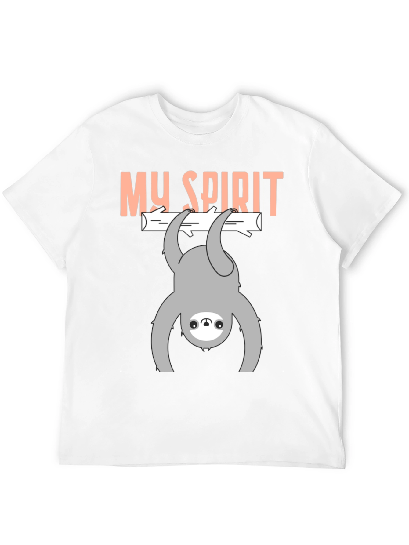 My Spirit Sloth Graphic Tee - Relaxed Vibe