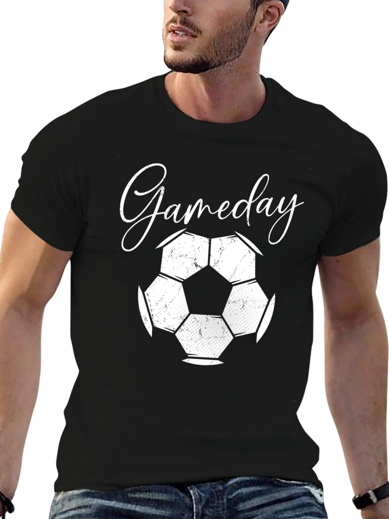 Gameday Soccer T-Shirt - Black