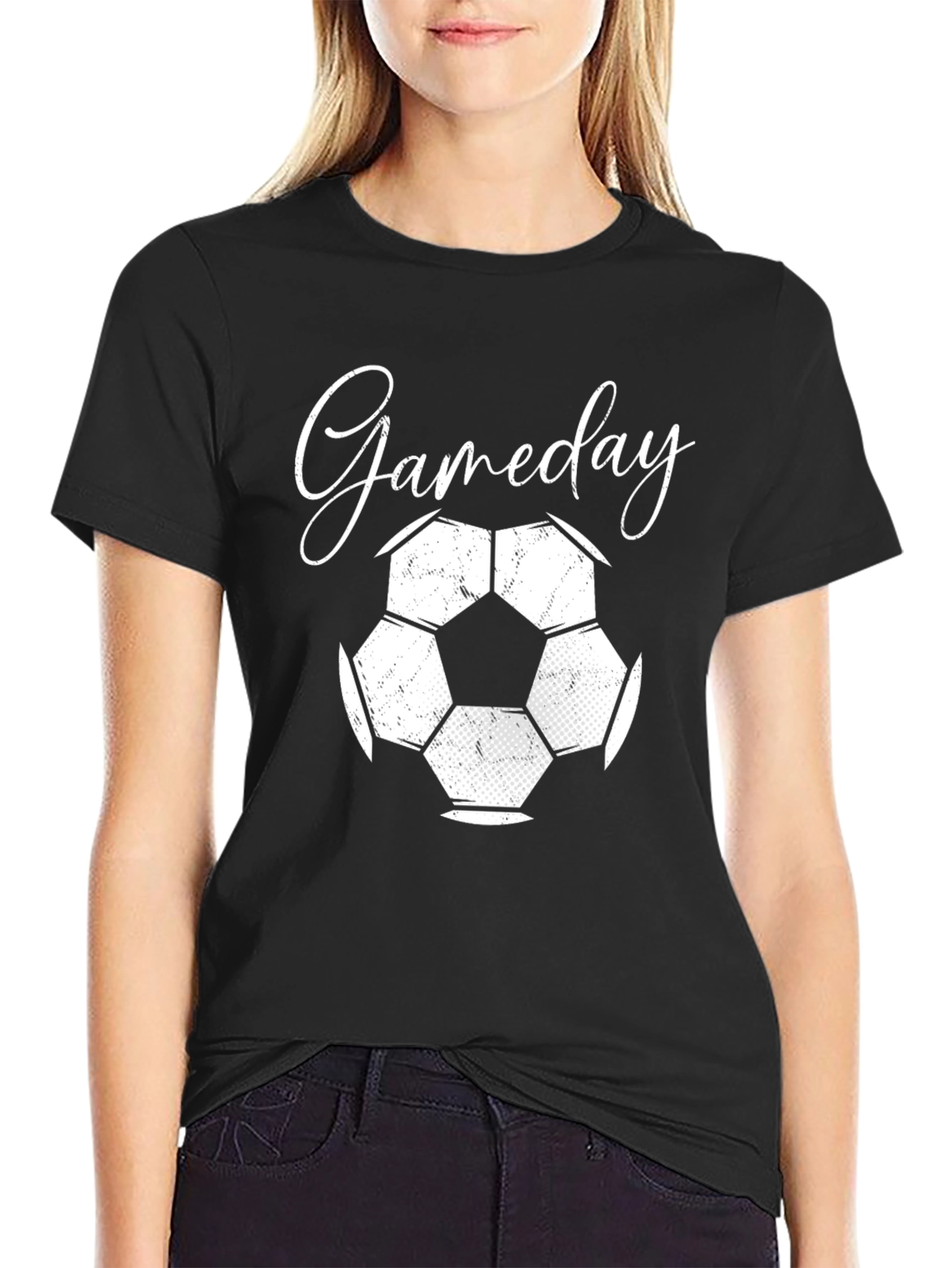 Gameday Soccer T-Shirt - Black