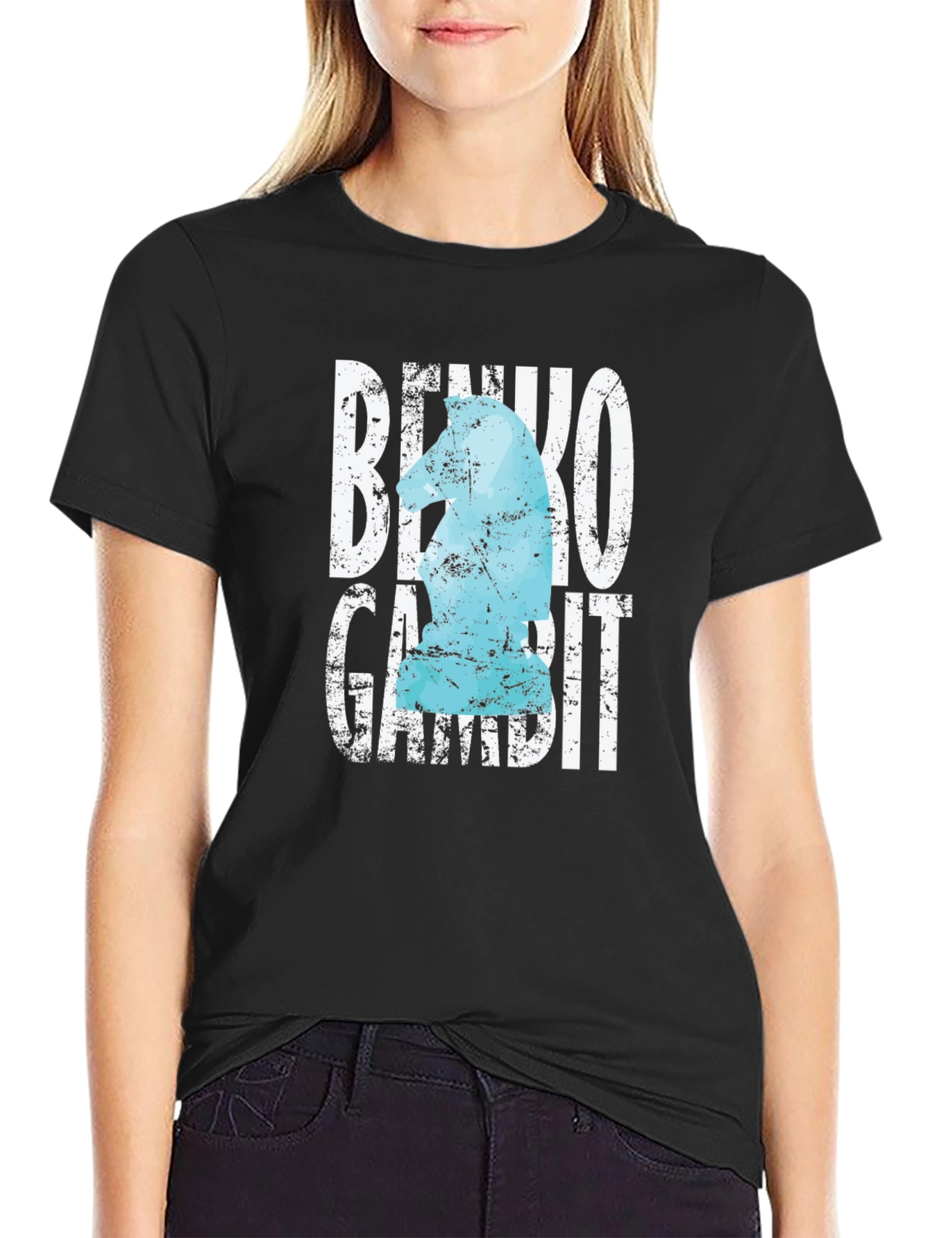 Benko Gambit Chess T-Shirt - Strategy Tee