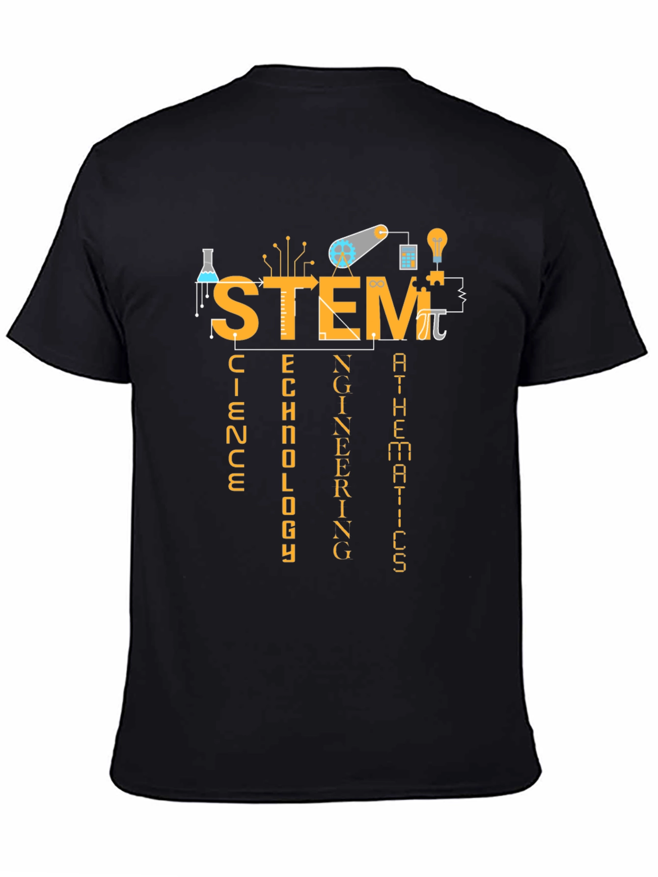 STEM Science T-Shirt - Technology Engineering Mathematics
